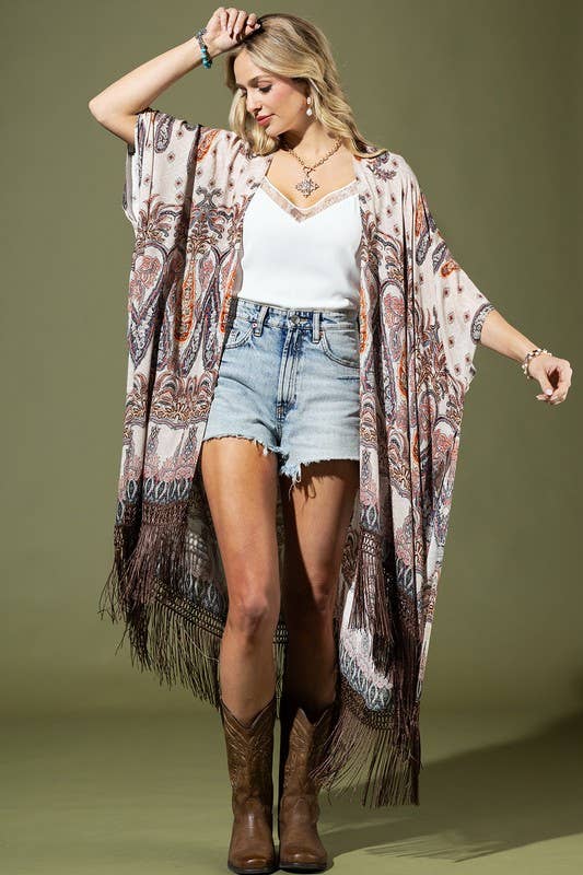 Moroccan Kimono - ivyandlavyboutique Urbanista