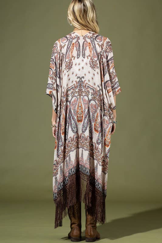 Moroccan Kimono - ivyandlavyboutique Urbanista