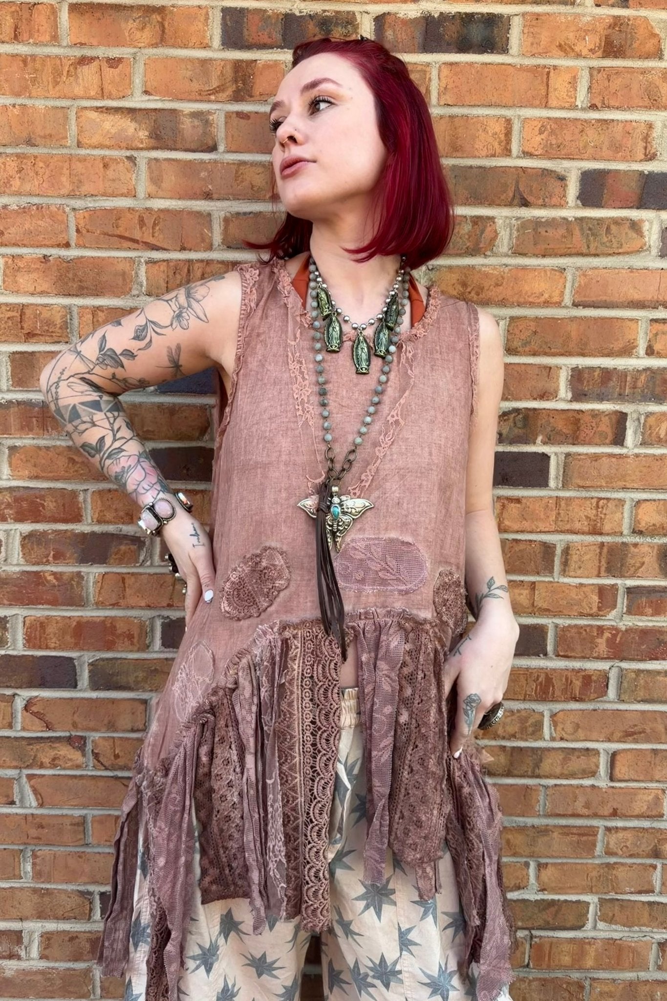 Move With The Wind Tank - ivyandlavyboutique Jaded Gypsy