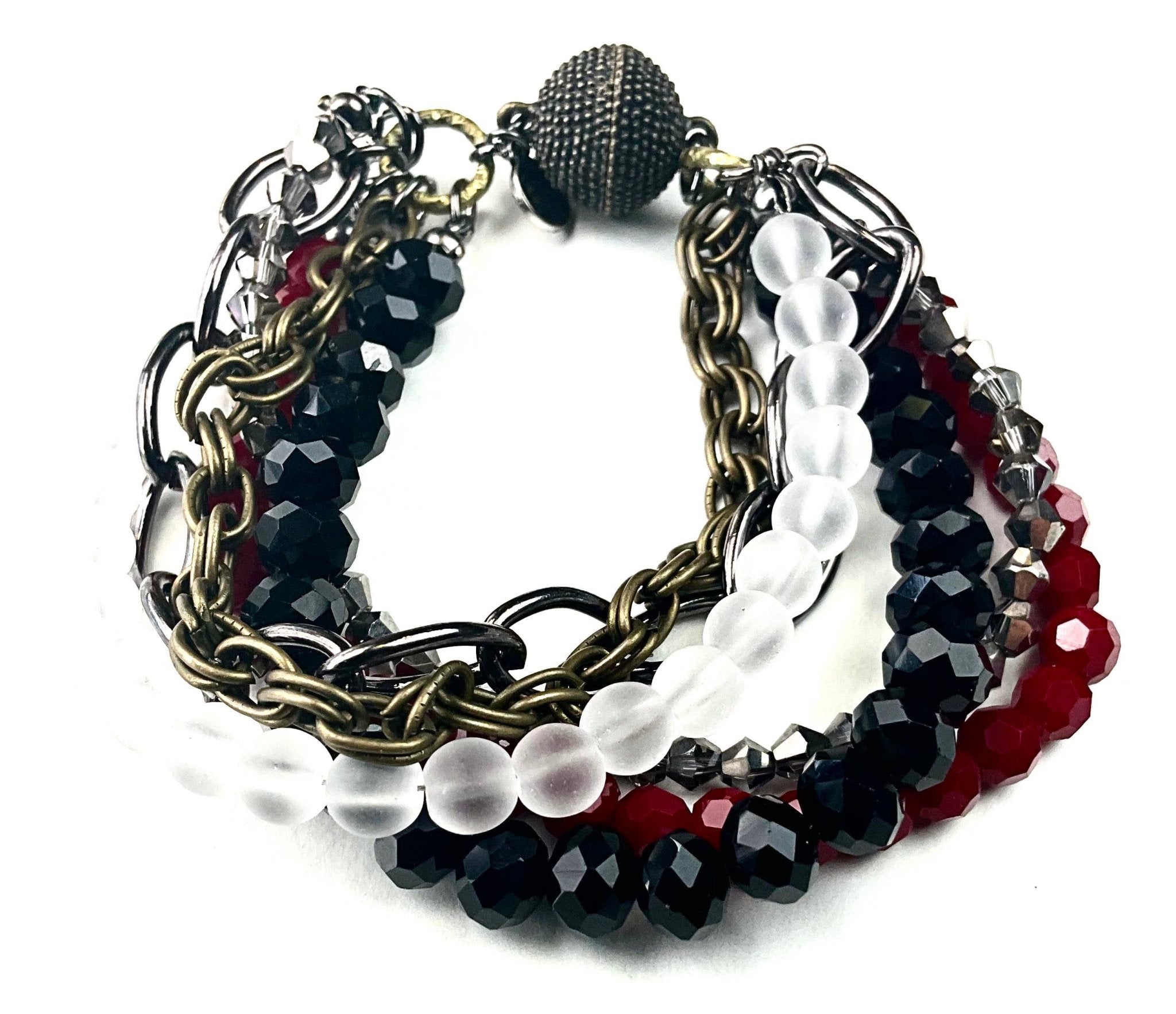 Multi Strand Bracelet - ivyandlavyboutique Lost & Found Trading