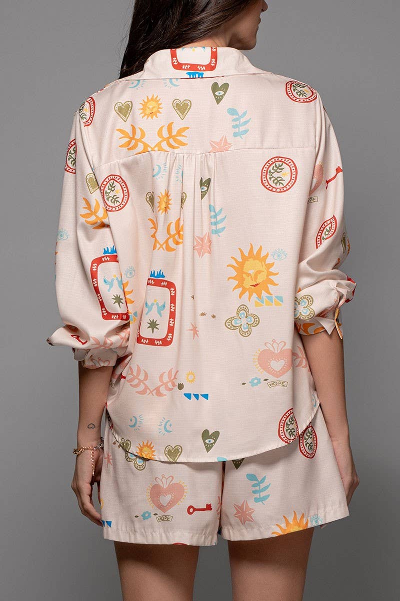 Mystic Symbols Lounge Set - ivyandlavyboutique Fashion Week