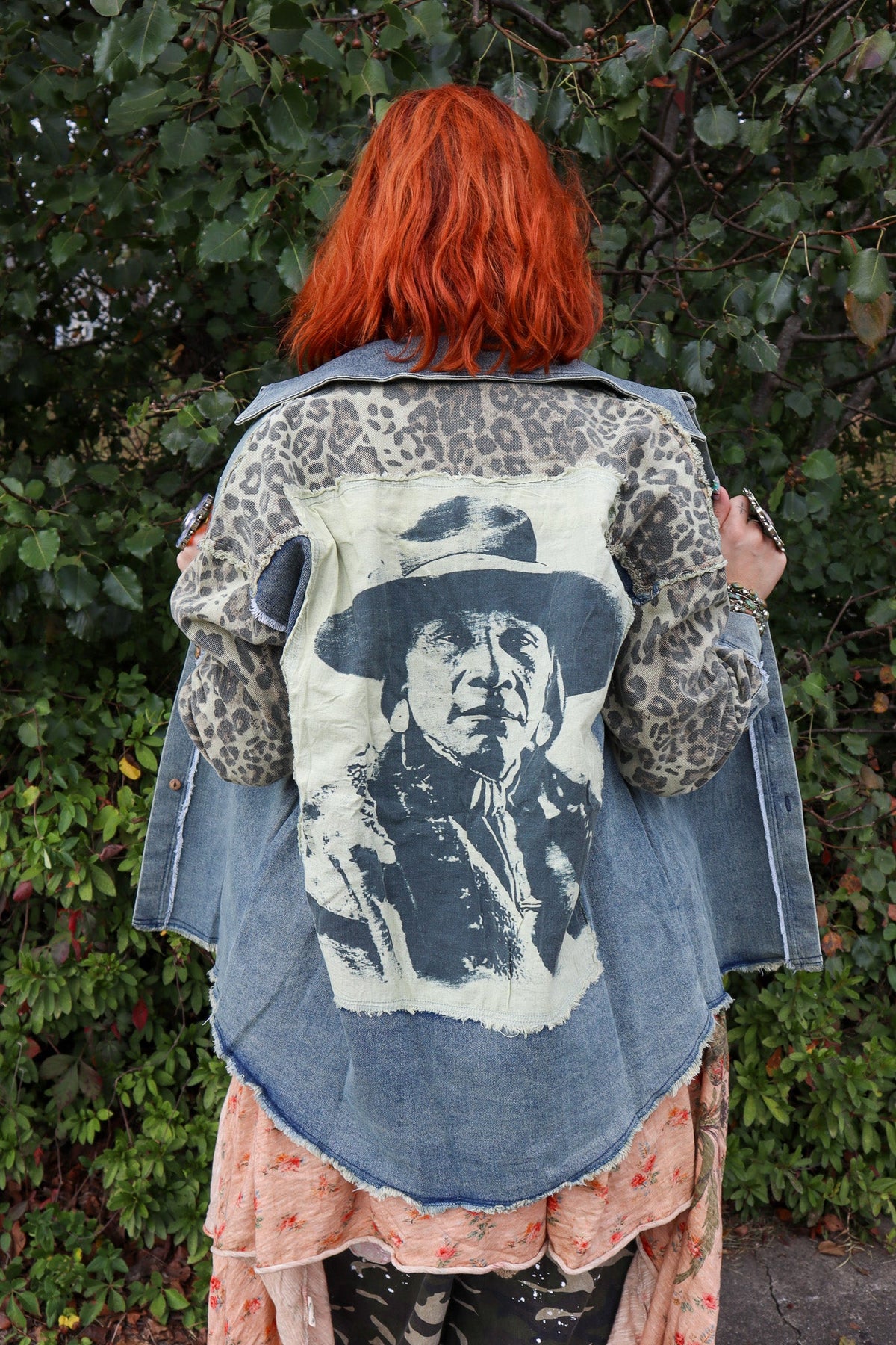 Native Denim Jacket - ivyandlavyboutique Blue Velvet