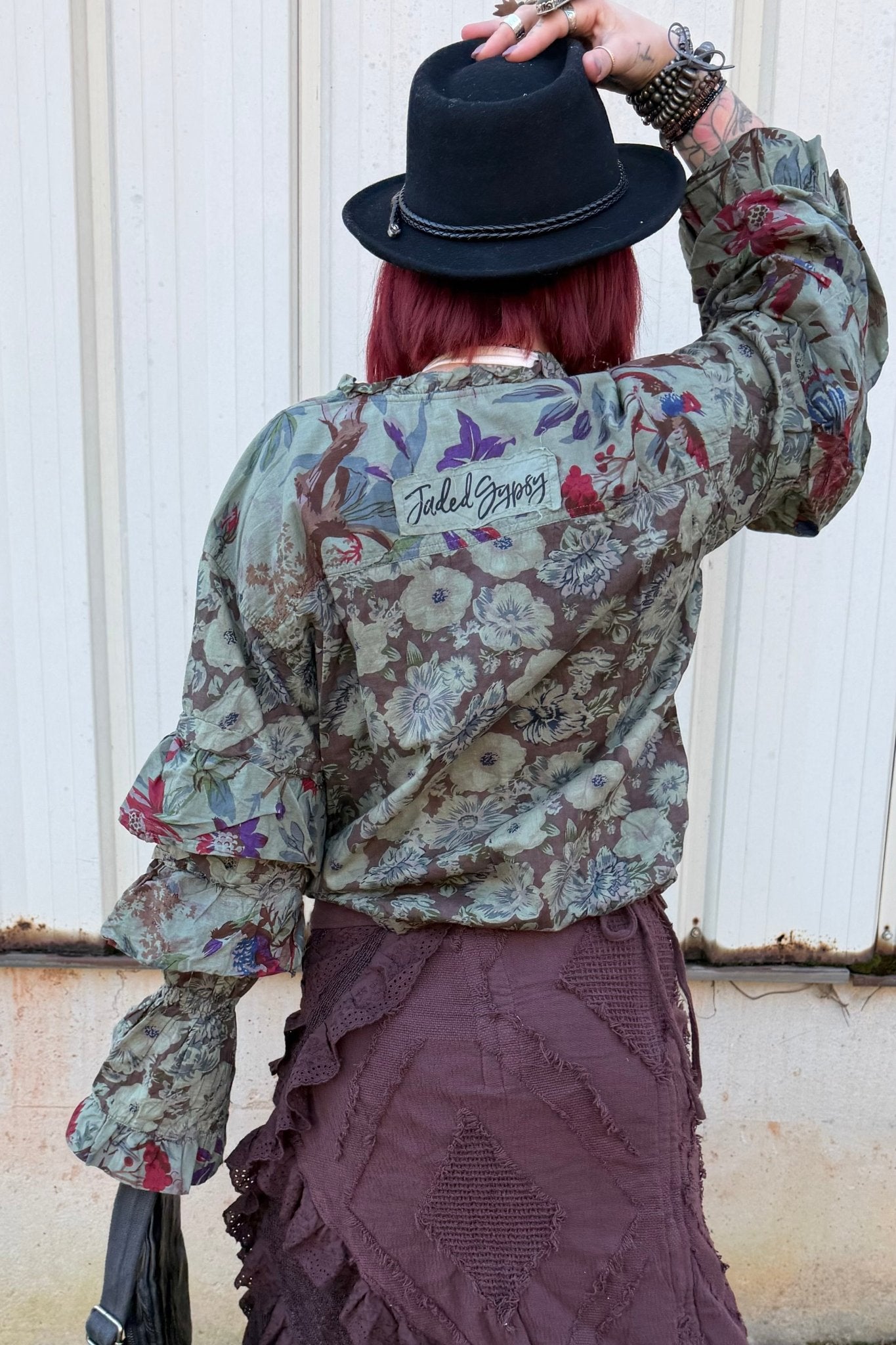 Nomad Blooms Top - ivyandlavyboutique Jaded Gypsy