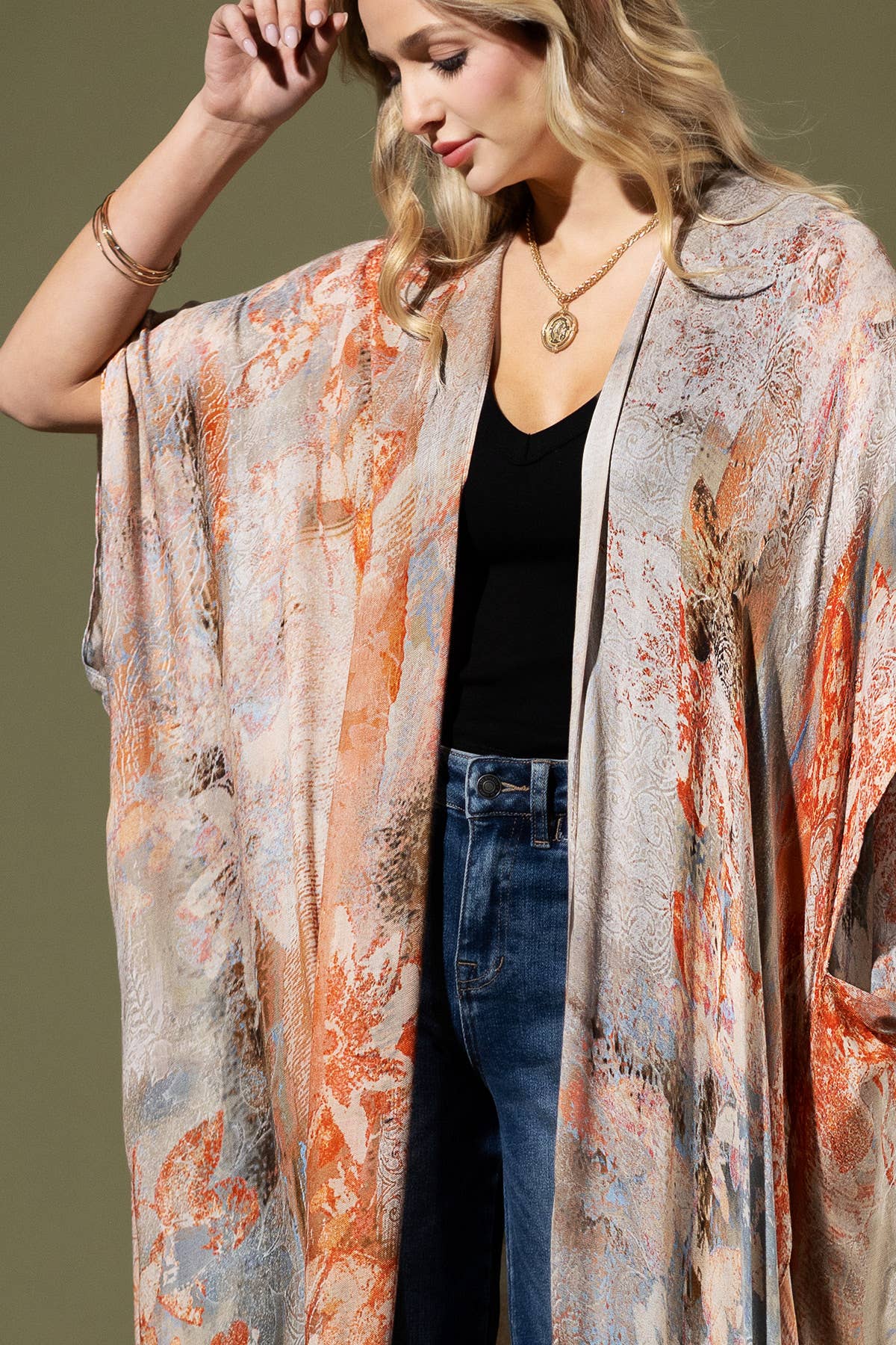 Nottingham Kimono - ivyandlavyboutique Urbanista