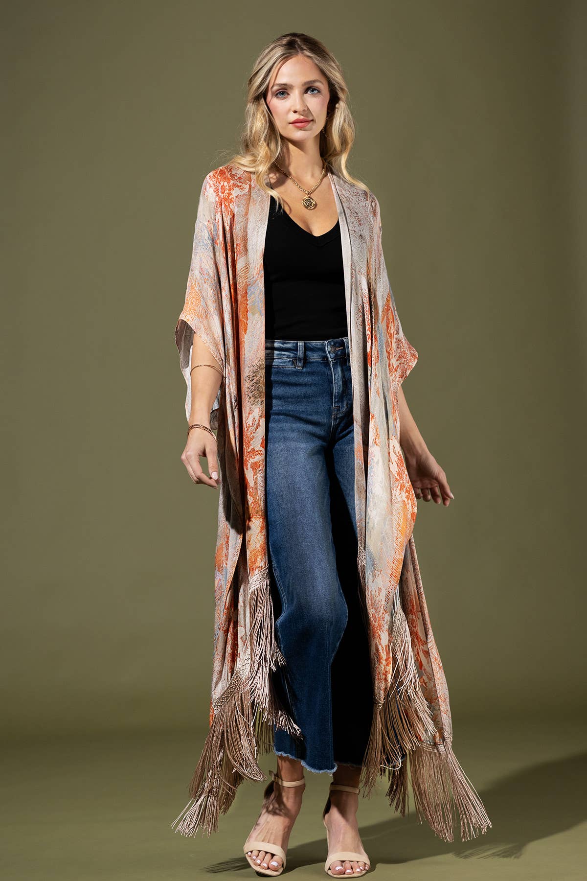 Nottingham Kimono - ivyandlavyboutique Urbanista