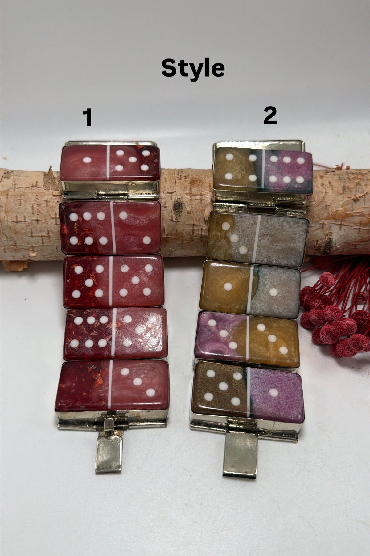 Numbers Game Domino Bracelet - ivyandlavyboutique ivyandlavyboutique