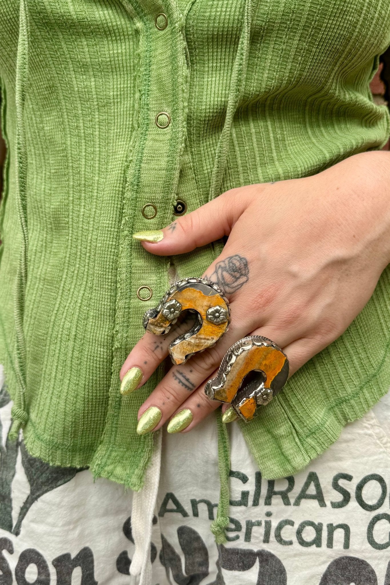 Off to the Race Horshoe Rings - ivyandlavyboutique ivyandlavyboutique