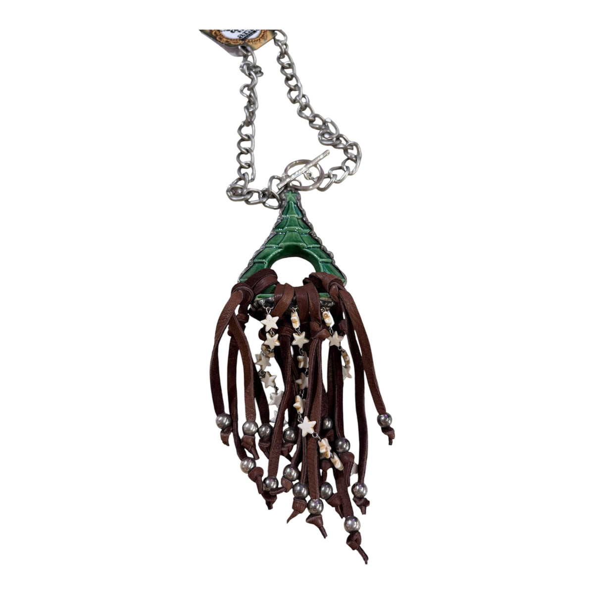 Oh Christmas Tree Necklace - Boho Wanderlust Boutique Art by Amy