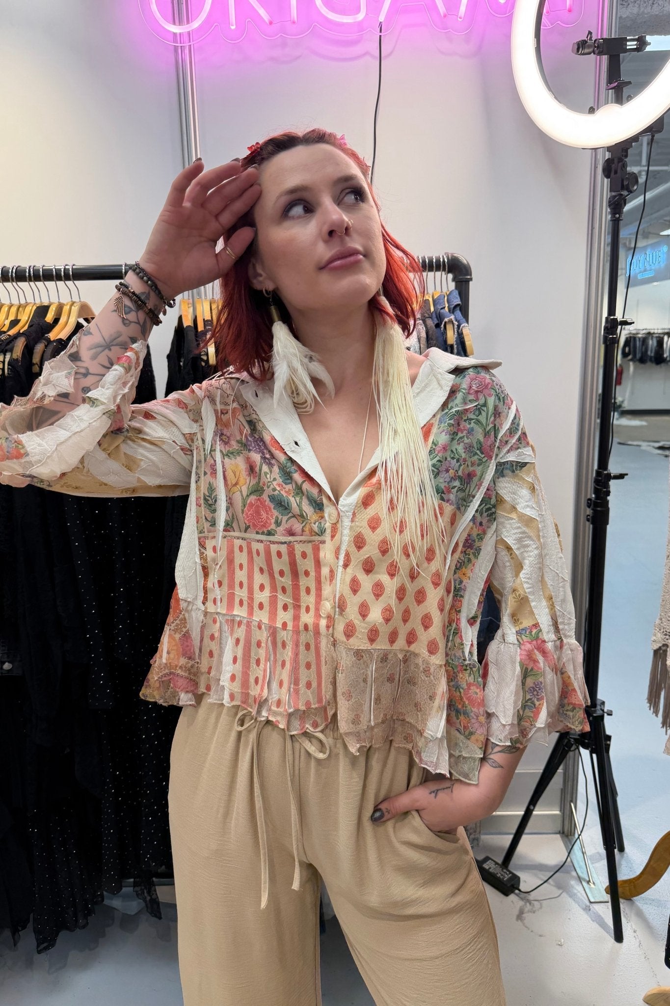 Ols - 4870 - ivyandlavyboutique Origami Apparel ~ Lace and Crochet inspired