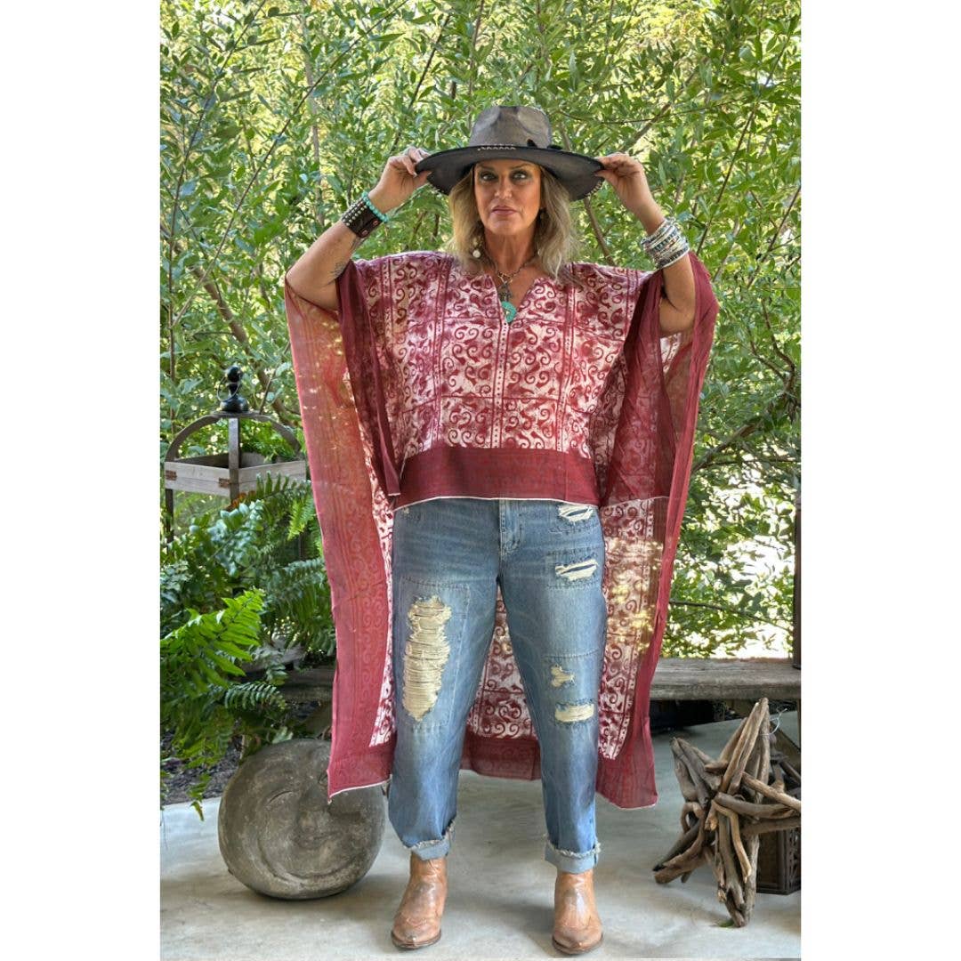 On The Go Tunic - Wine - ivyandlavyboutique Jaded Gypsy