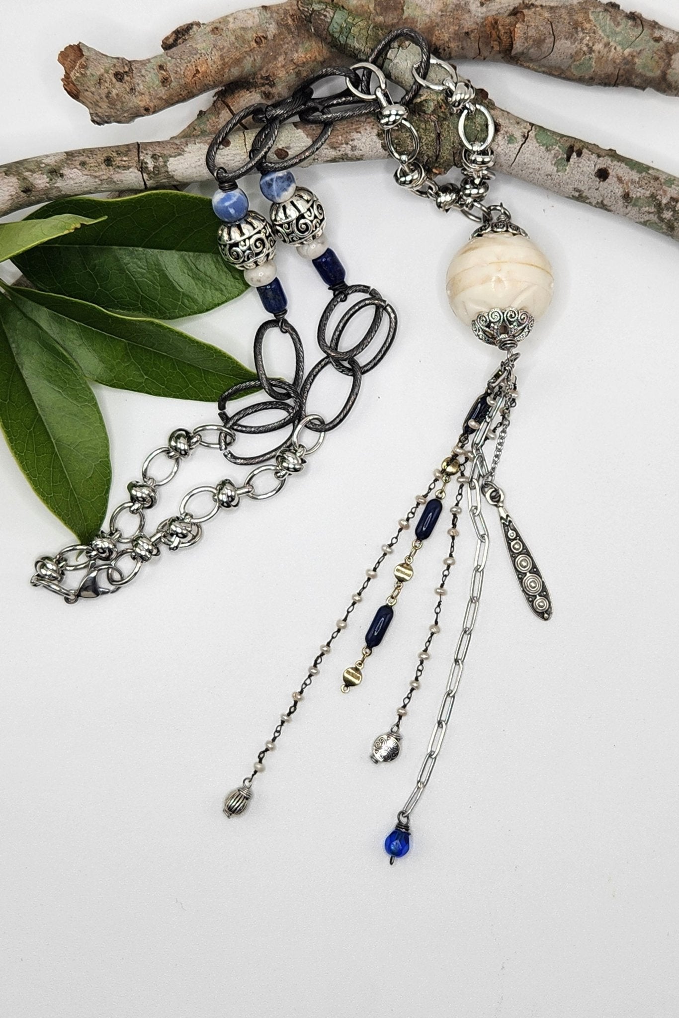 One of a Kind: Antique Chain Drop Necklace - ivyandlavyboutique Spirit Lala