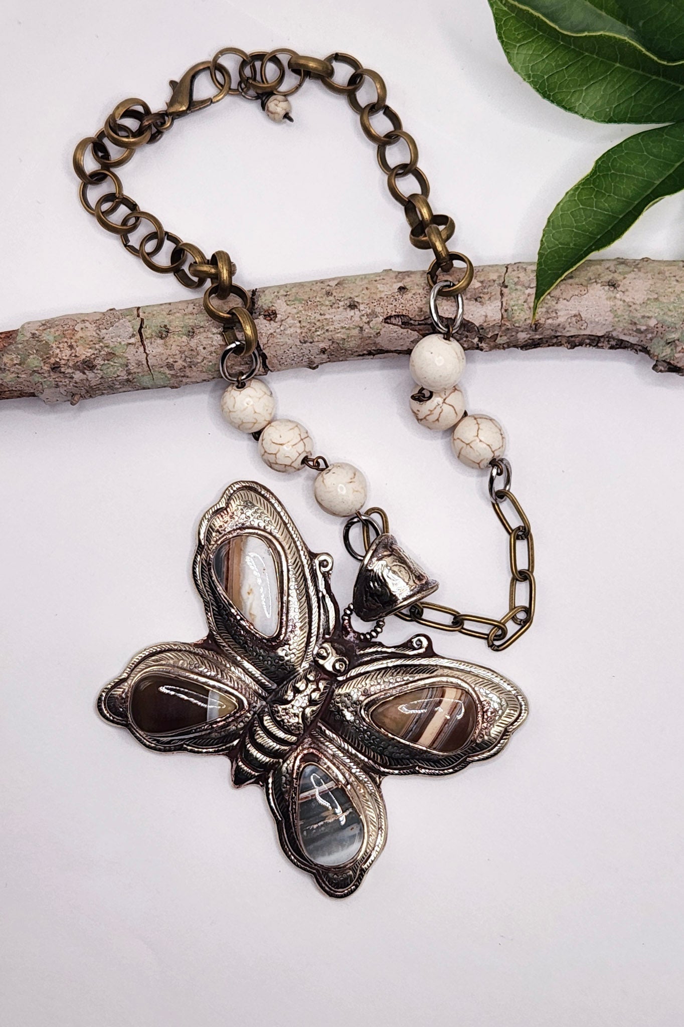 One of a Kind: Betty Butterfly Necklace - ivyandlavyboutique Spirit Lala