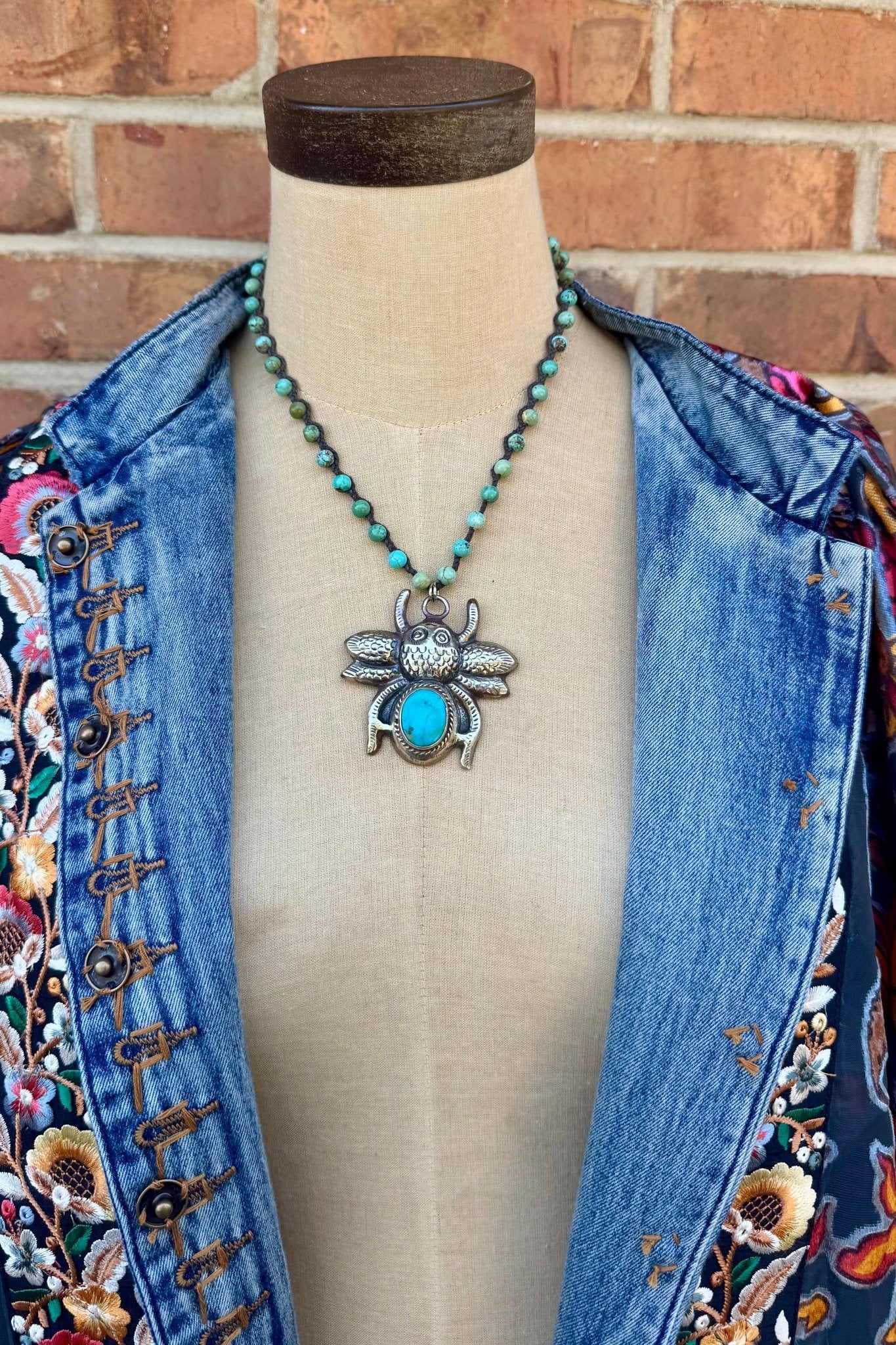 OOAK Bugging Out Necklace - ivyandlavyboutique Spirit Lala