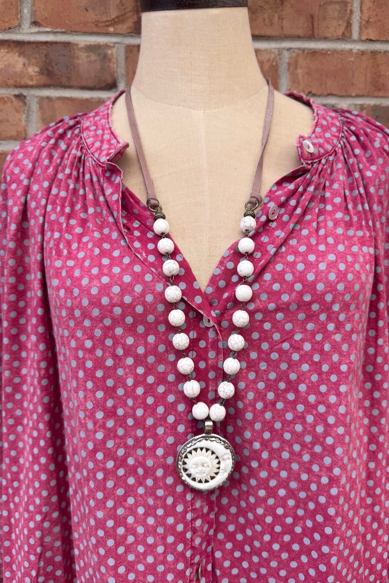 OOAK Sun Moon Adjusting Necklace - ivyandlavyboutique ivyandlavyboutique