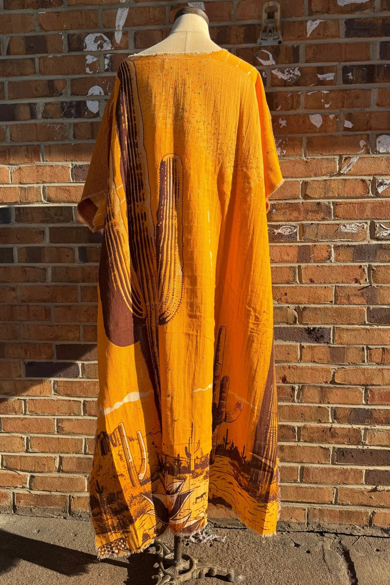 Orange Hues desert Hi Lo Top - ivyandlavyboutique I LOVE LINEN