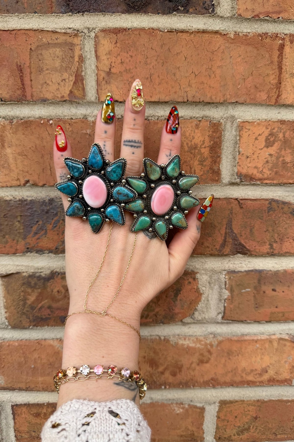 Oval Spiked Ring - Boho Wanderlust Boutique Boho Wanderlust Boutique