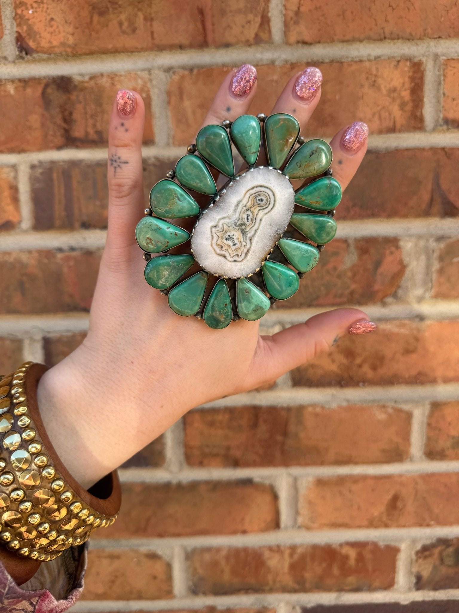 Oval Stunner Big Ring - ivyandlavyboutique ivyandlavyboutique