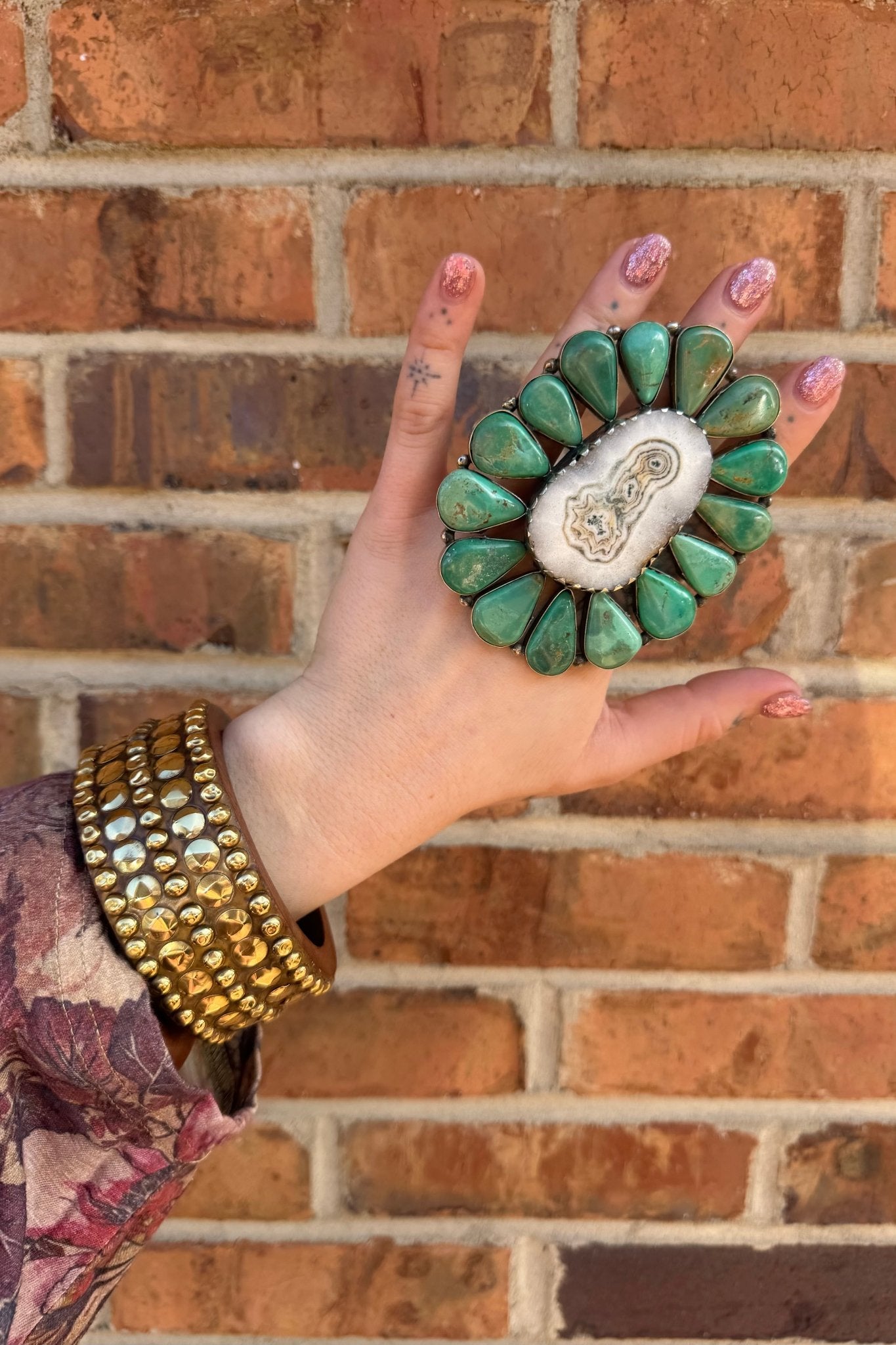 Oval Stunner Big Ring - ivyandlavyboutique ivyandlavyboutique