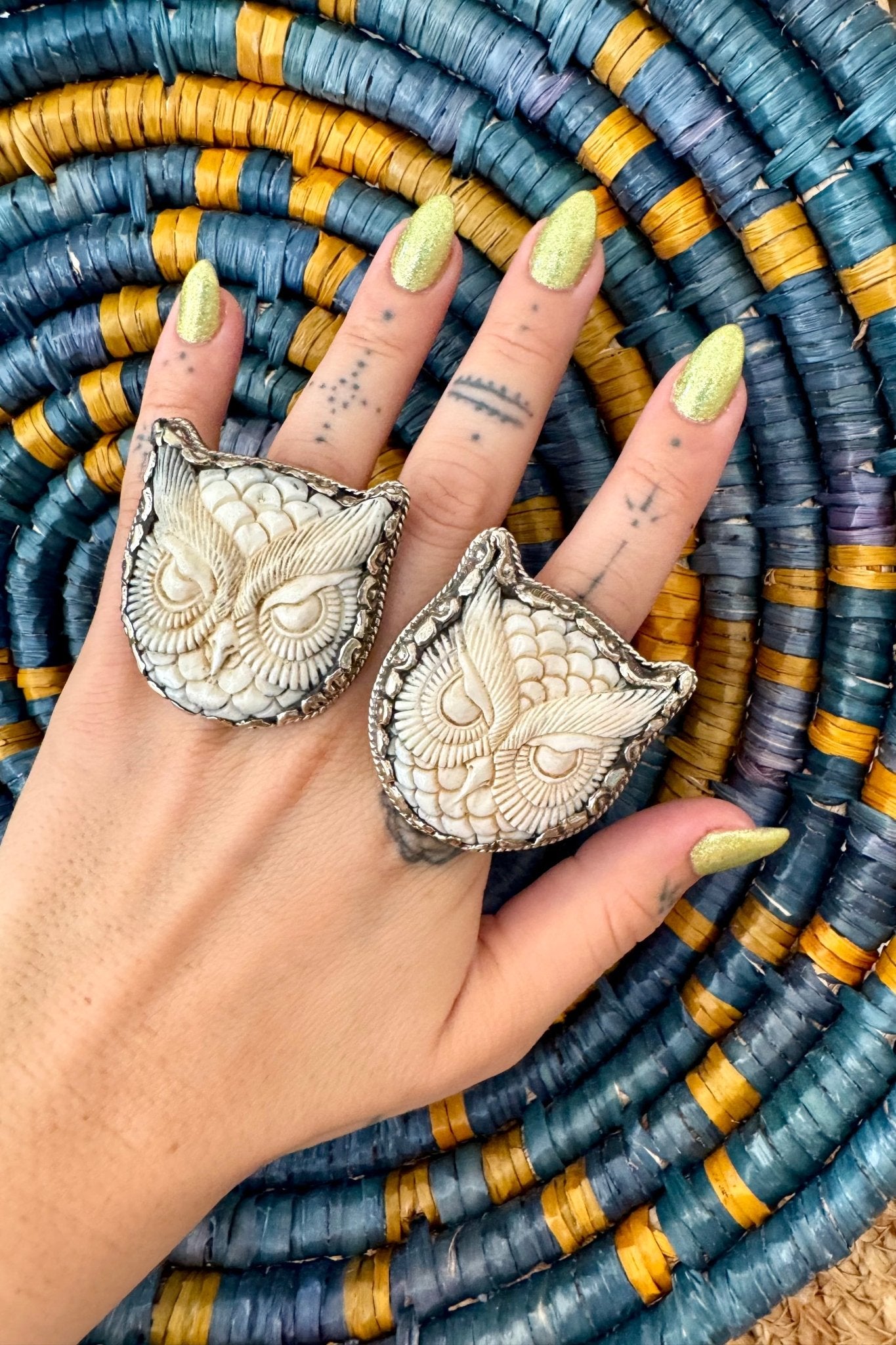 Owl Eyes Ring - ivyandlavyboutique ivyandlavyboutique
