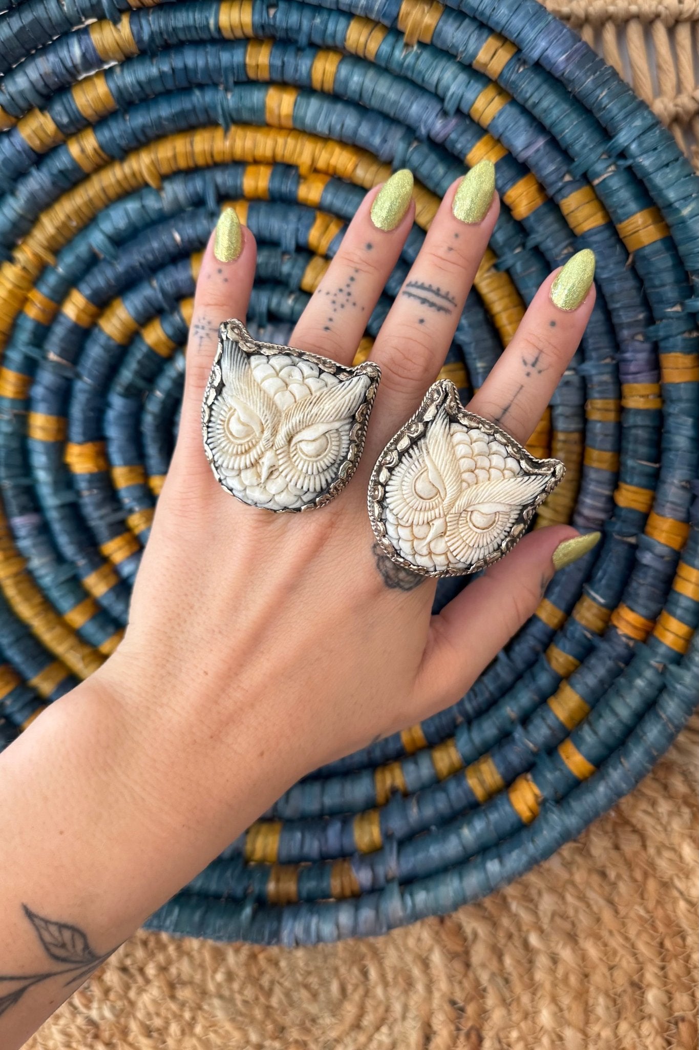 Owl Eyes Ring - ivyandlavyboutique ivyandlavyboutique