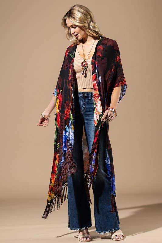 Paradiso Kimono - ivyandlavyboutique Urbanista