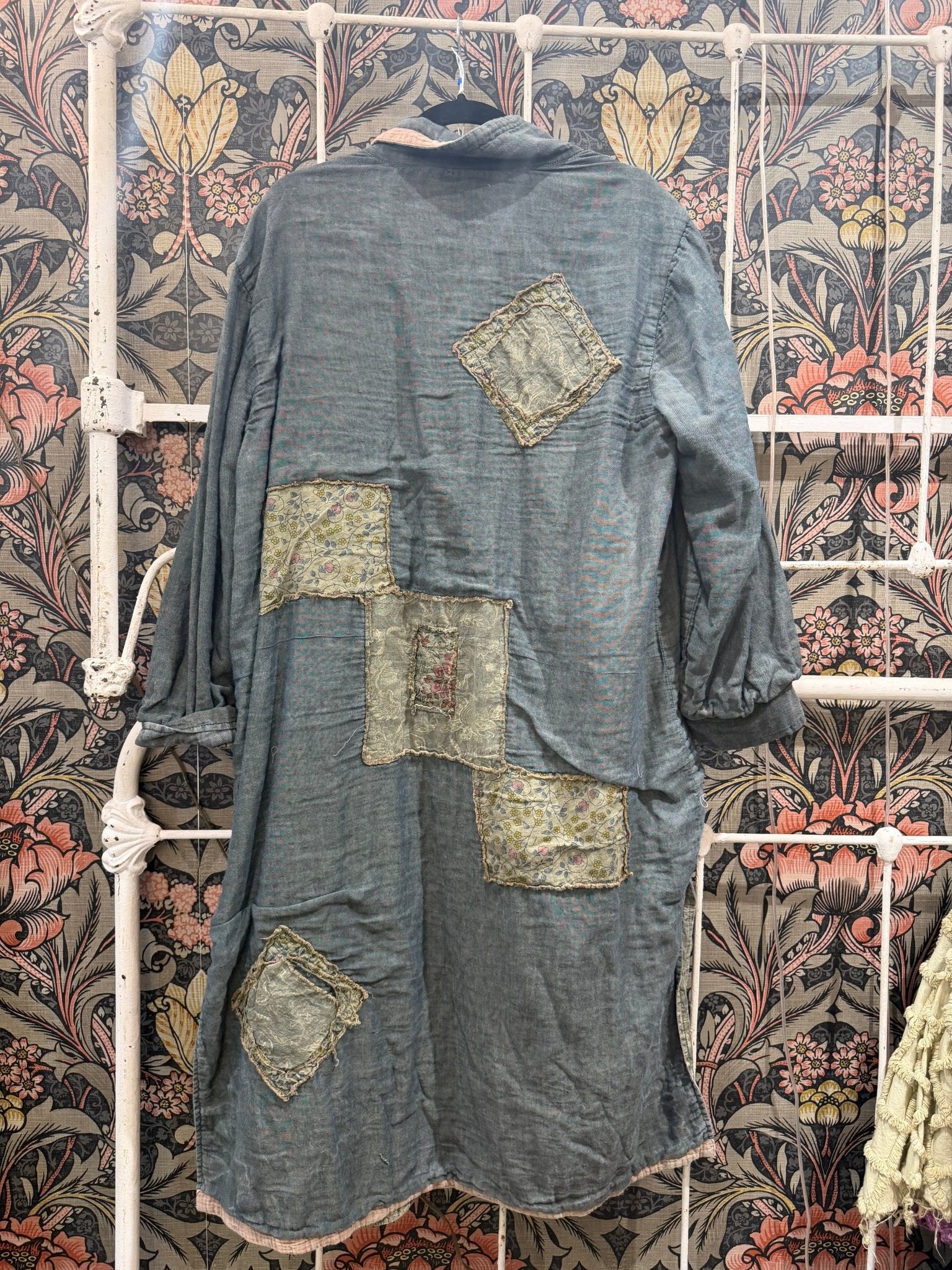 Patched Up Duster - ivyandlavyboutique Jaded Gypsy