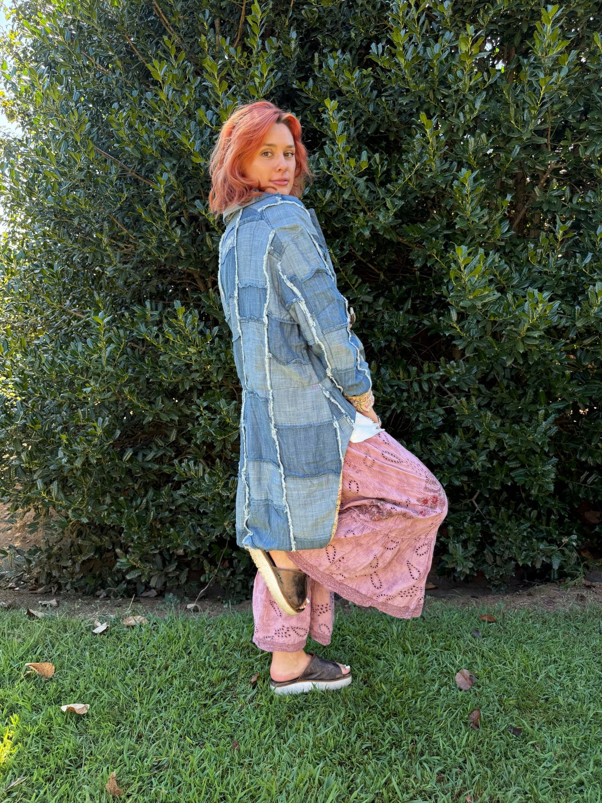 Patchwork Skies Delight Jacket in One Size - ivyandlavyboutique Jaded Gypsy