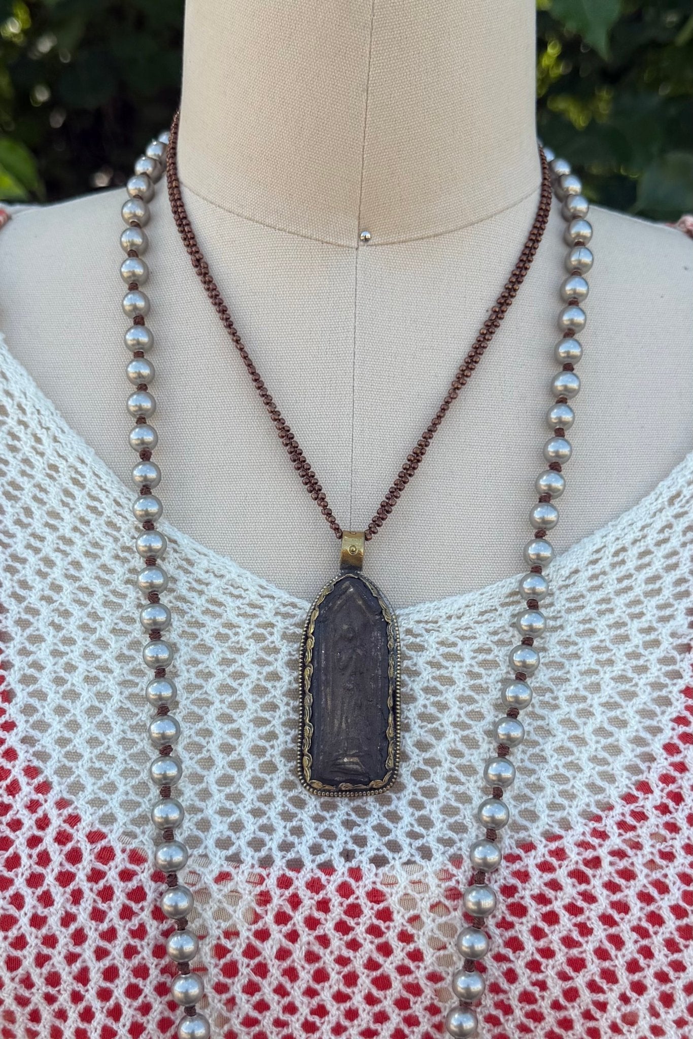 Peaceful Vibes Shortie Necklace - ivyandlavyboutique ivyandlavyboutique