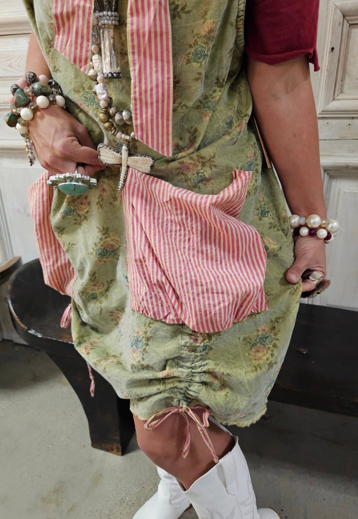 Petal and Peppermint Dress - ivyandlavyboutique A Rare Bird Shop