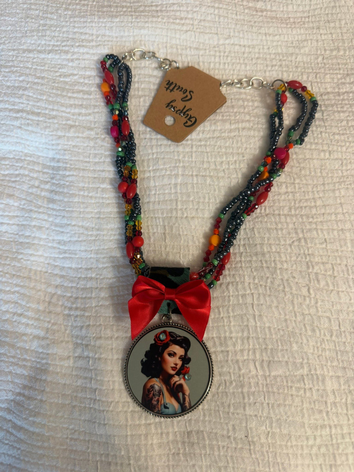 Pin Up Cutie Necklace Gypsy South Jewelry 21 - Boho Wanderlust Boutique Boho Wanderlust Boutique