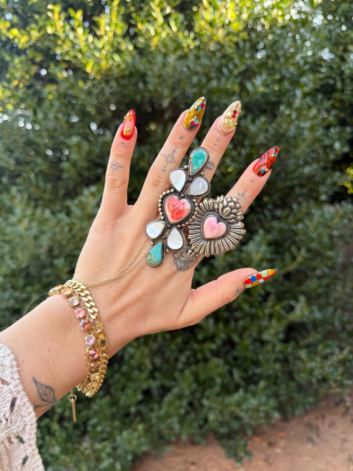 Pink Heart on Fire - Boho Wanderlust Boutique Boho Wanderlust Boutique