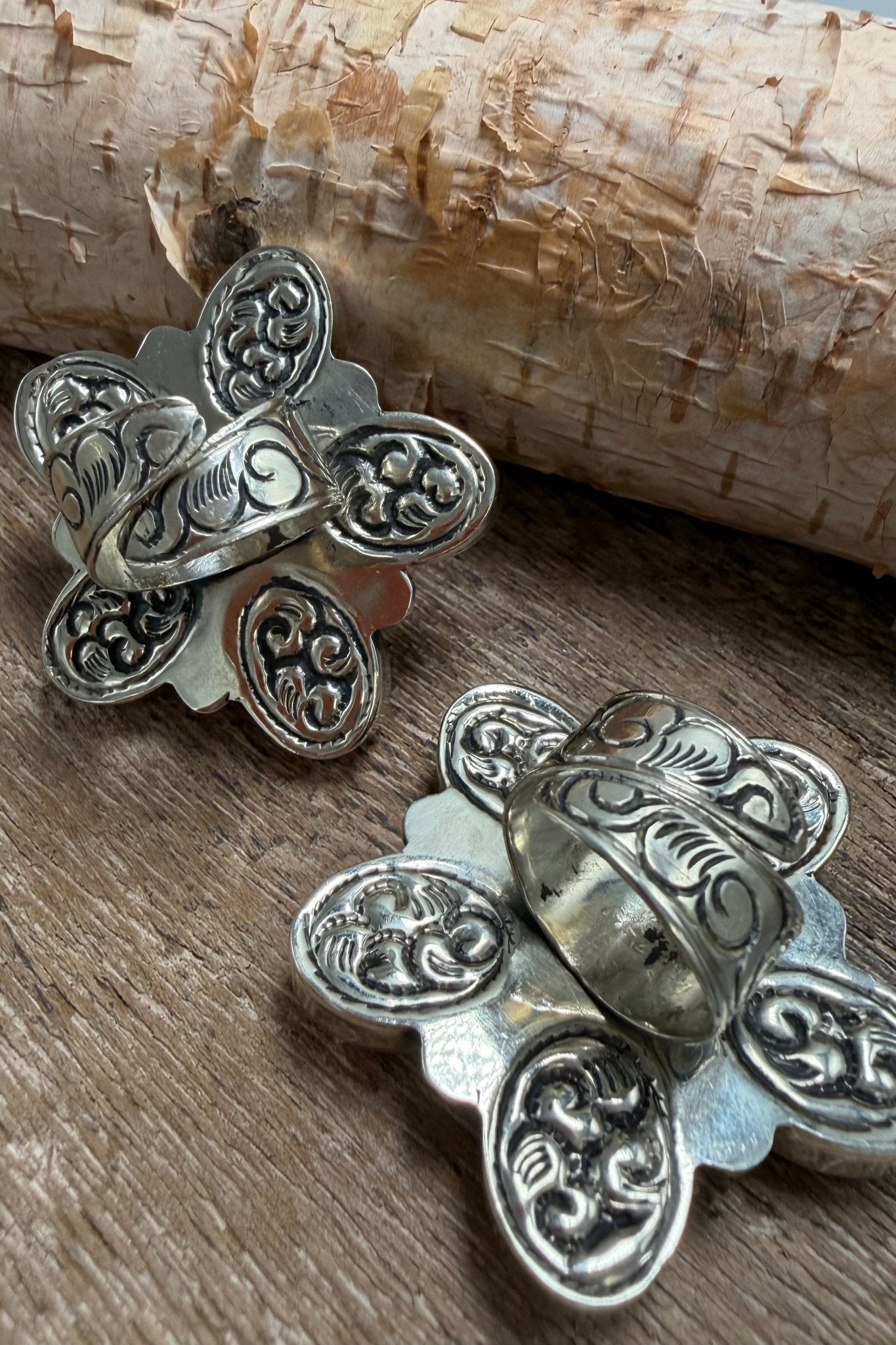 Pink Opal Flower Ring - ivyandlavyboutique ivyandlavyboutique