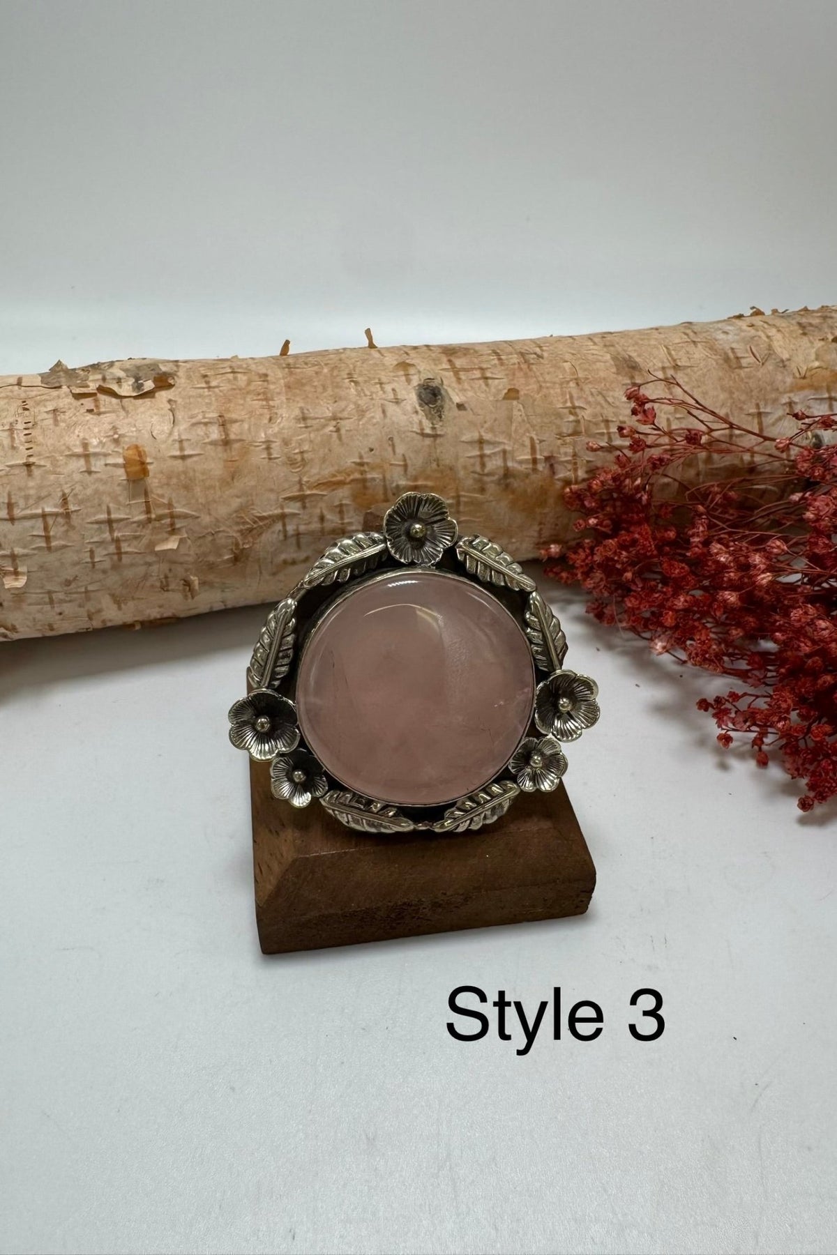 Pink Quartz Ring - ivyandlavyboutique ivyandlavyboutique