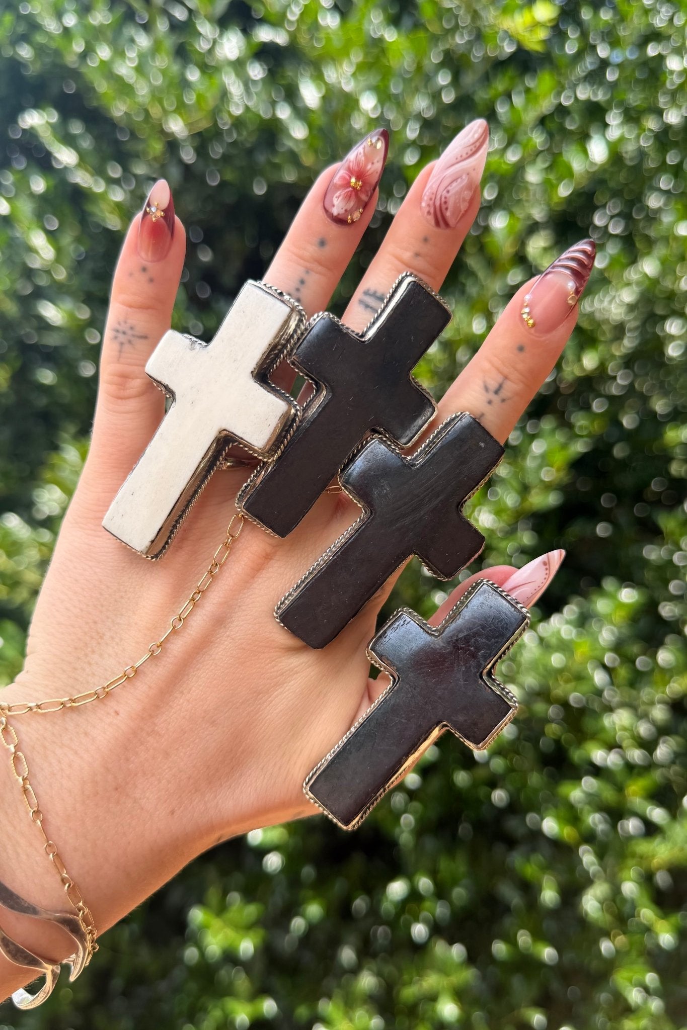 Plain Cross Ring - ivyandlavyboutique ivyandlavyboutique