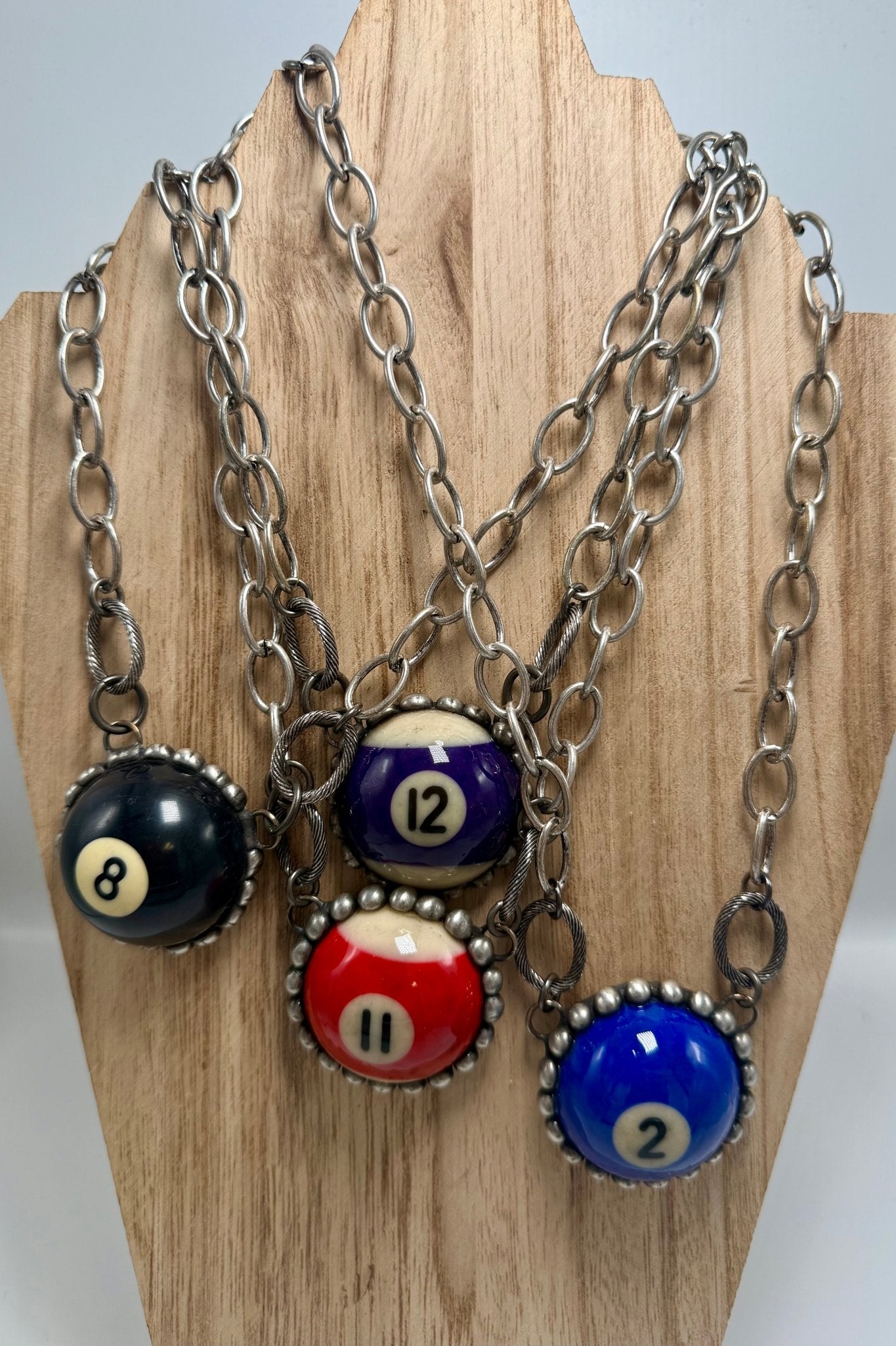Pool Ball Necklace - ivyandlavyboutique ivyandlavyboutique