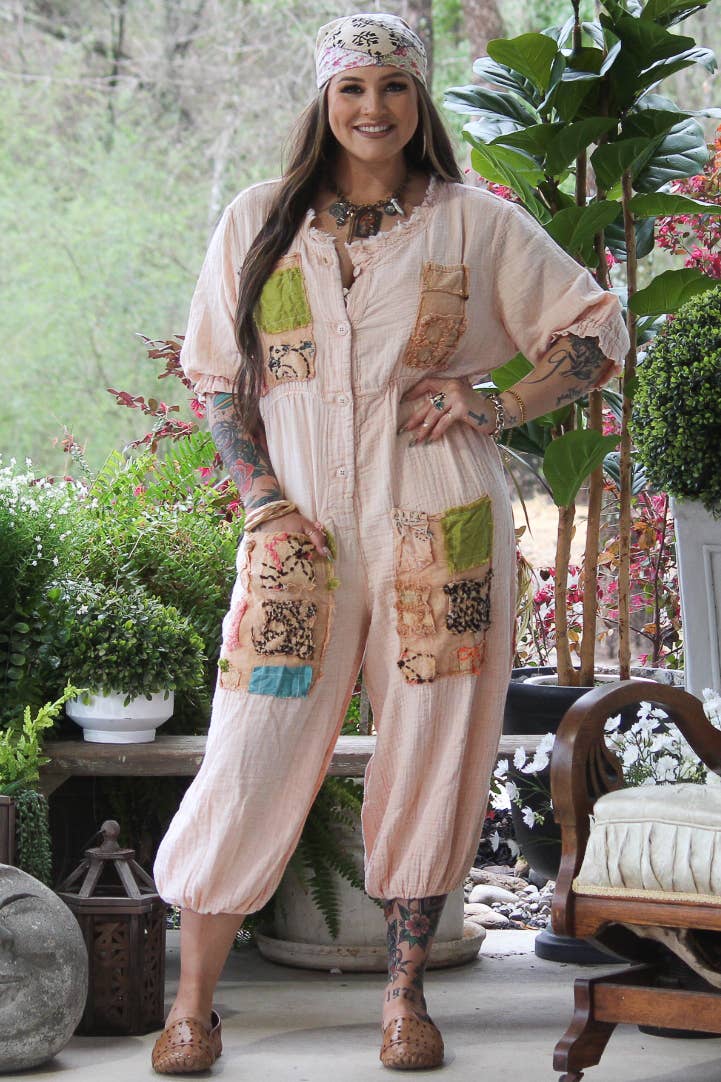 Prairie Ember Jumpsuit - ivyandlavyboutique Jaded Gypsy