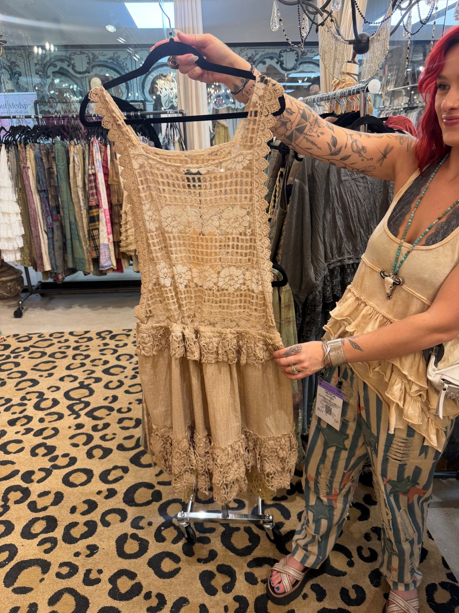 Pre Order Tattered Treasure Tunic - ivyandlavyboutique Jaded Gypsy