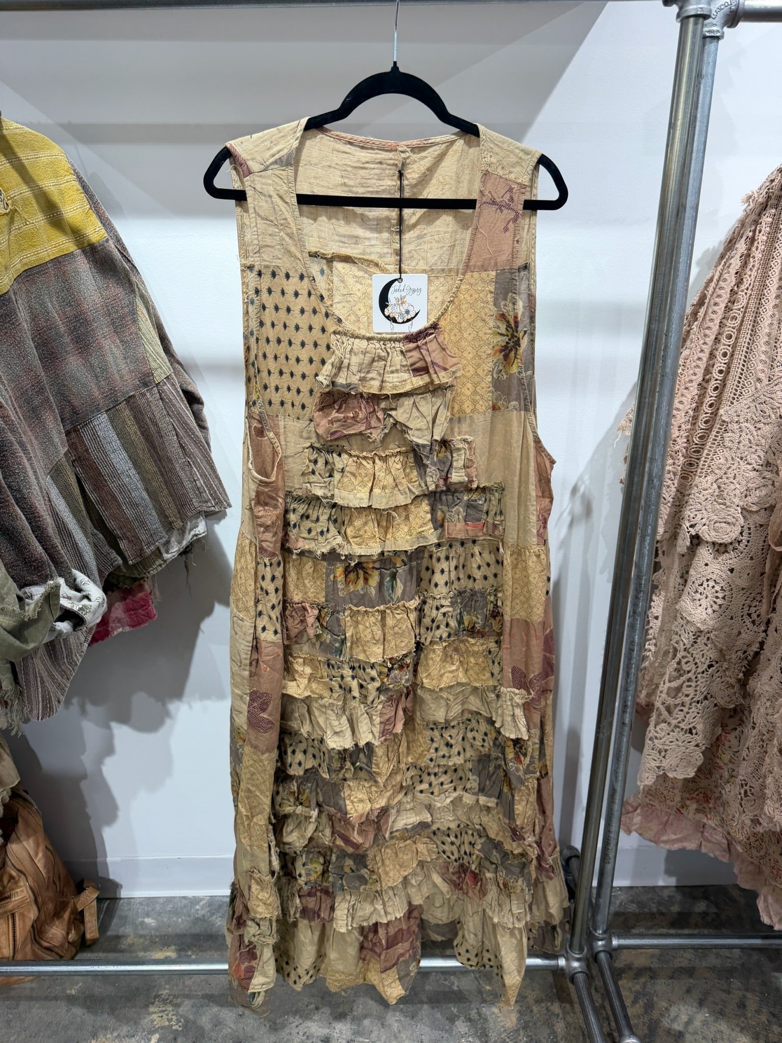 Preorder - Avery Ruffle Tunic Dress - ivyandlavyboutique Jaded Gypsy