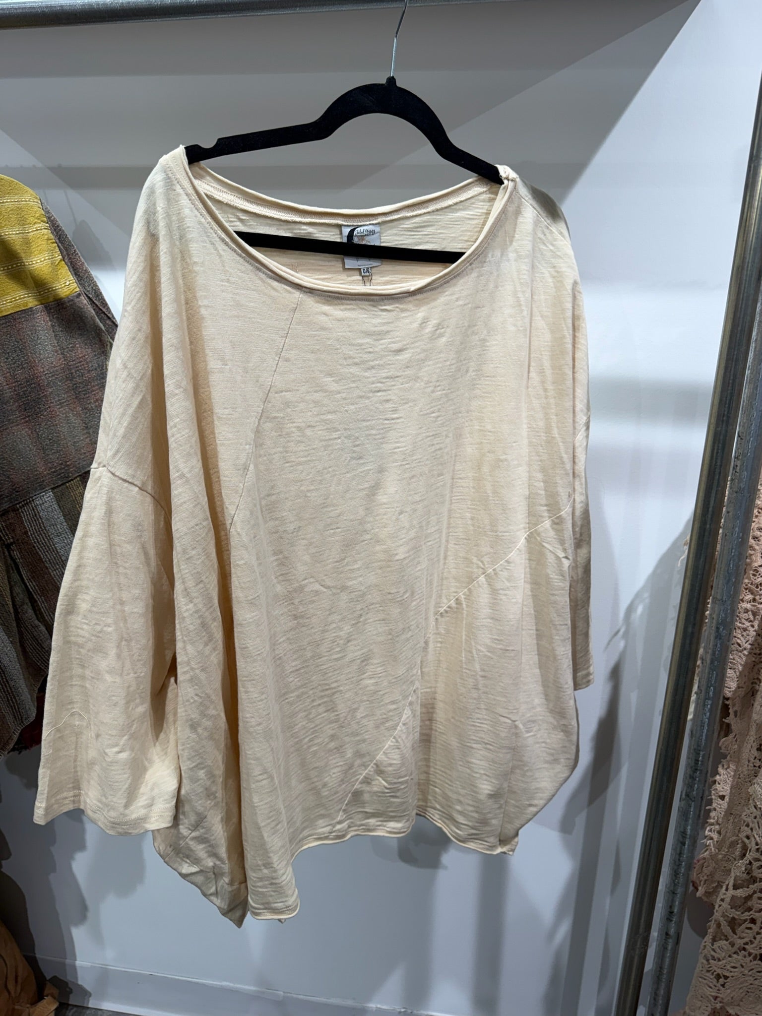 Preorder - Be Free Top Cream - ivyandlavyboutique Jaded Gypsy