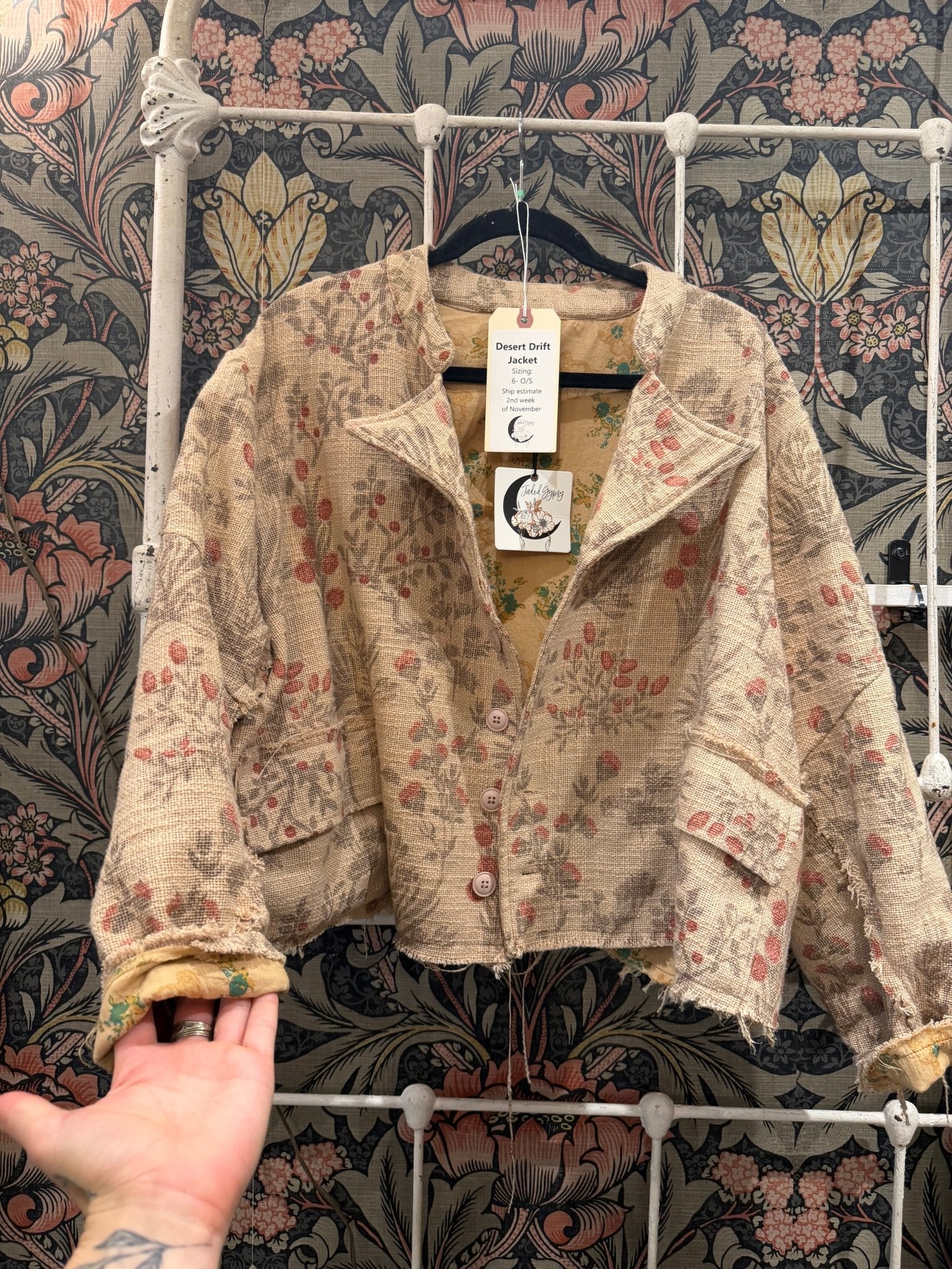 Preorder - Desert Drift Jacket (shipping NOV 15th) - ivyandlavyboutique Jaded Gypsy