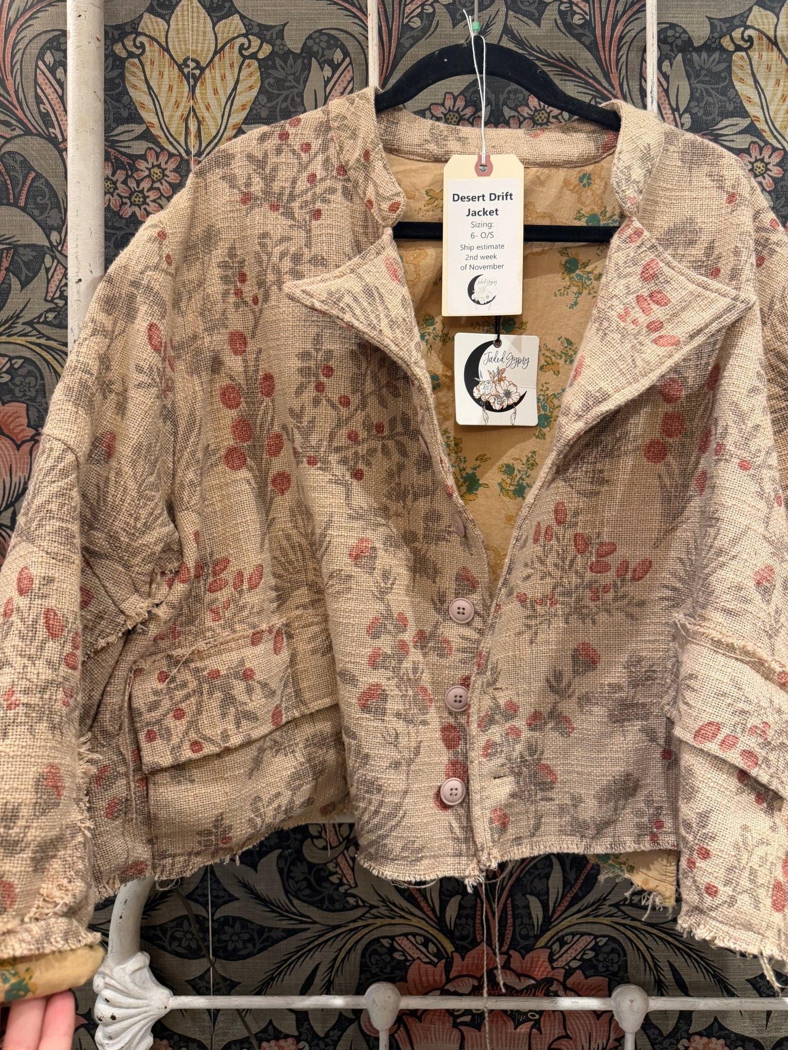 Preorder - Desert Drift Jacket (shipping NOV 15th) - ivyandlavyboutique Jaded Gypsy