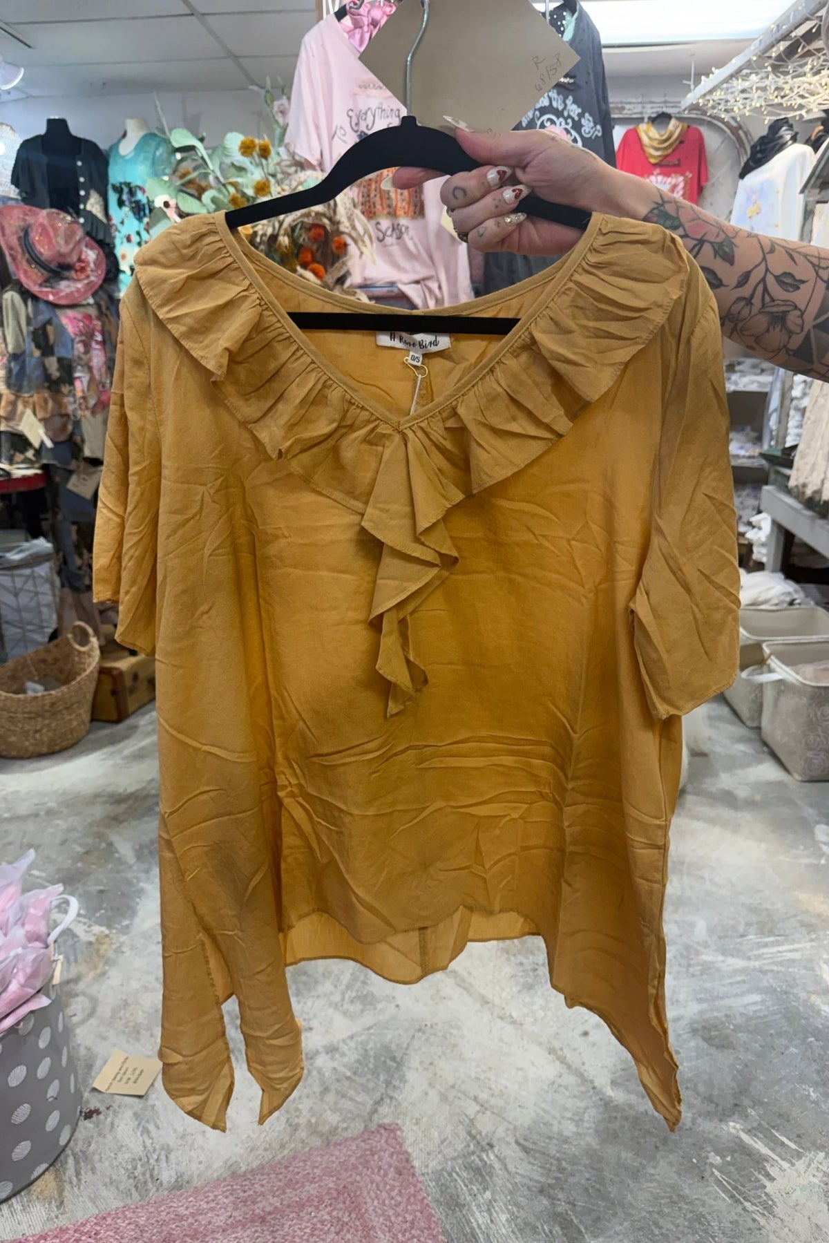 Preorder Freckled Sunshine -Mustard - ivyandlavyboutique A Rare Bird Shop