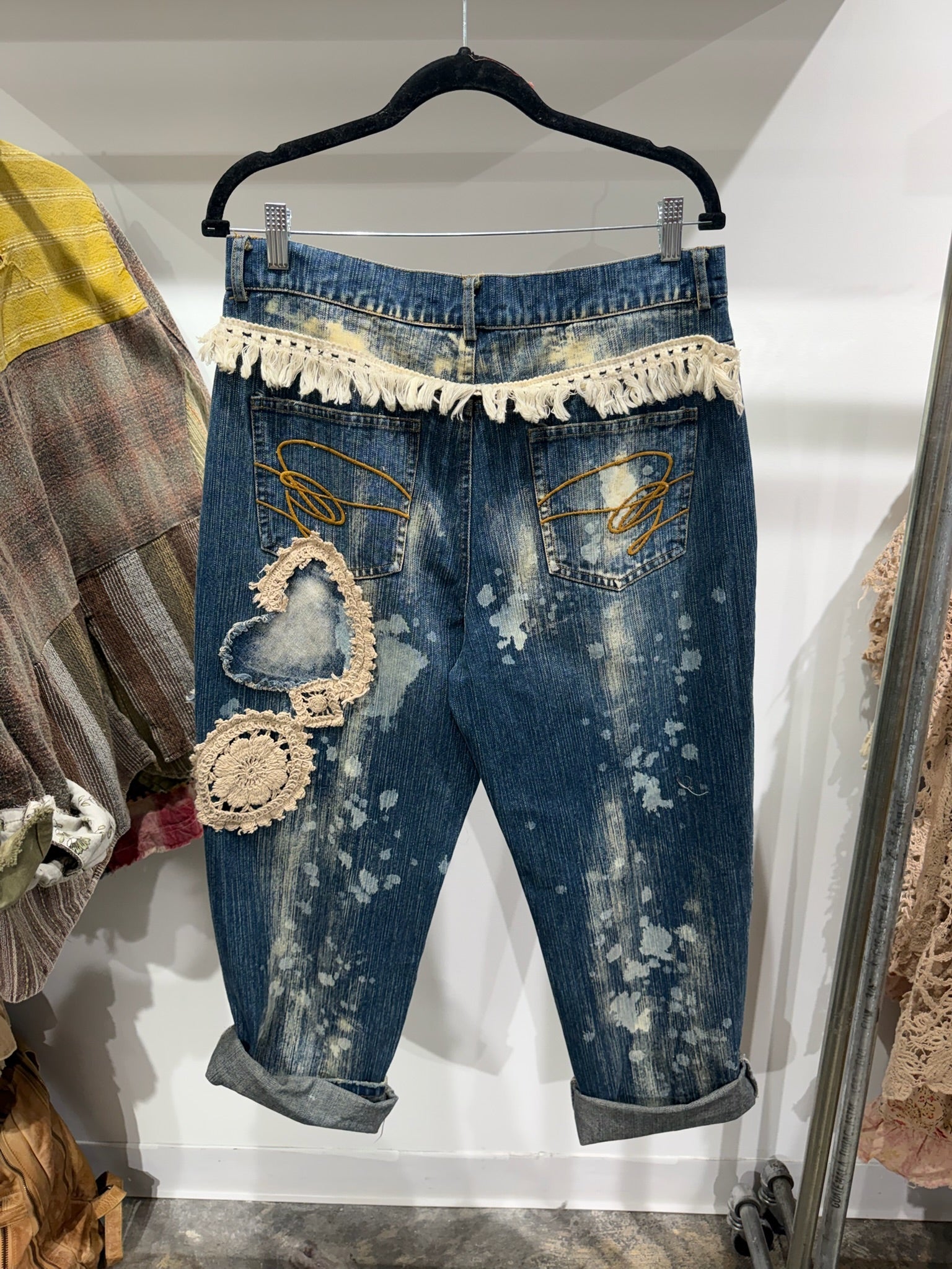 Preorder - Love Struck Jeans ( Pre Order Ships End Of May) - ivyandlavyboutique Jaded Gypsy