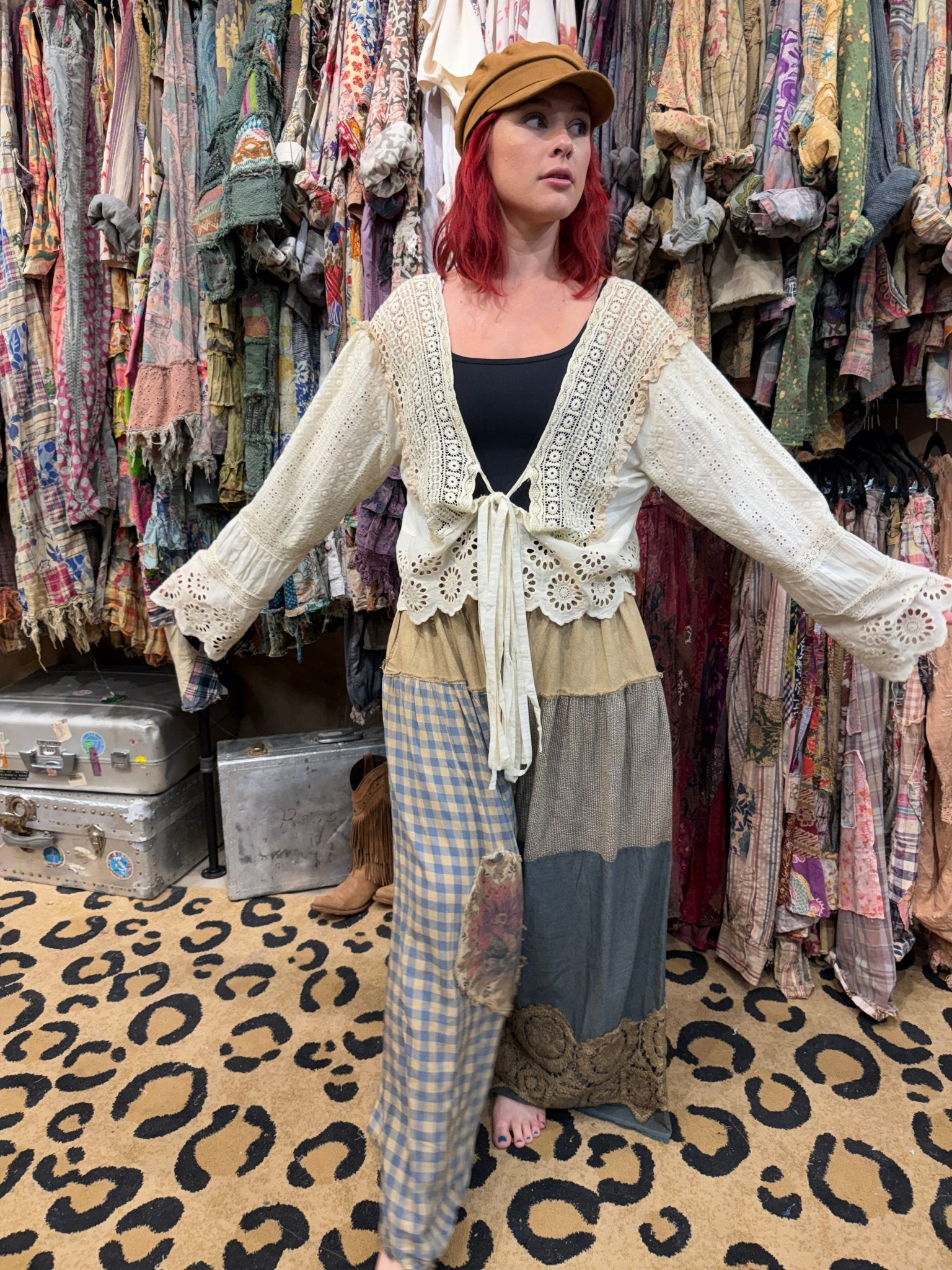 Preorder - Meadow Song Wrap Top - ivyandlavyboutique Jaded Gypsy