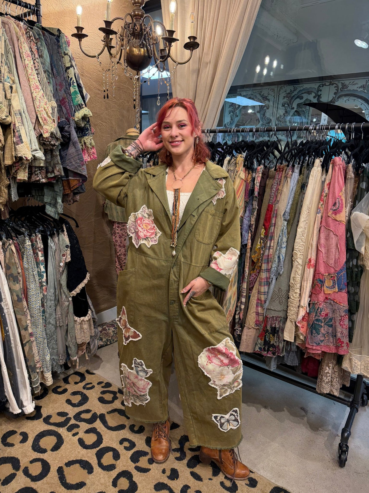 Preorder Ship December - Garden Drifter Overalls - Boho Wanderlust Boutique Jaded Gypsy