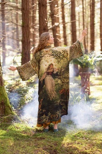 Preorder Ships In November The Dawning Opera Duster Kimono Robe ft. Ophelia & Fawn - Boho Wanderlust Boutique Market of Stars (USA)