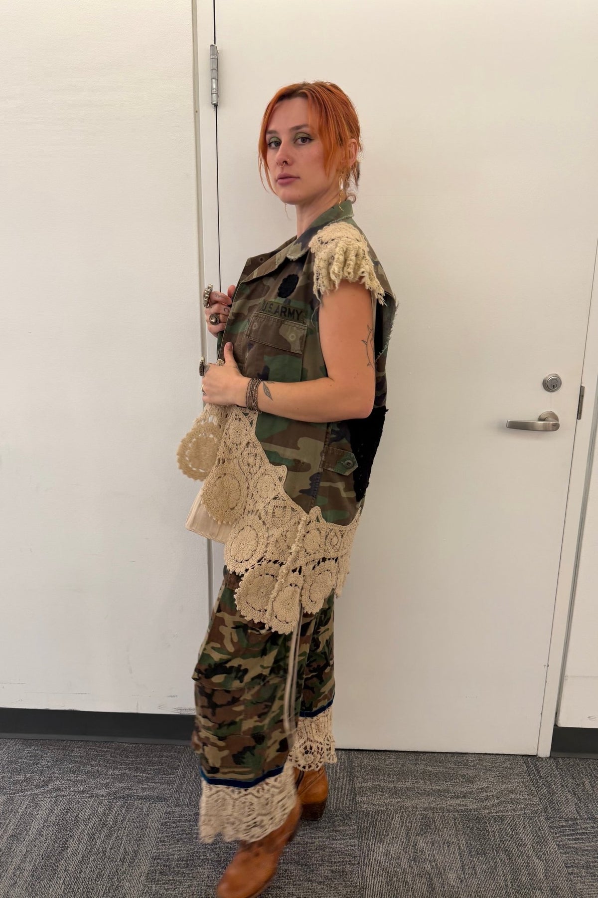 Preorder Ships In October Hidden Meadows Vest-Camo - Boho Wanderlust Boutique Jaded Gypsy