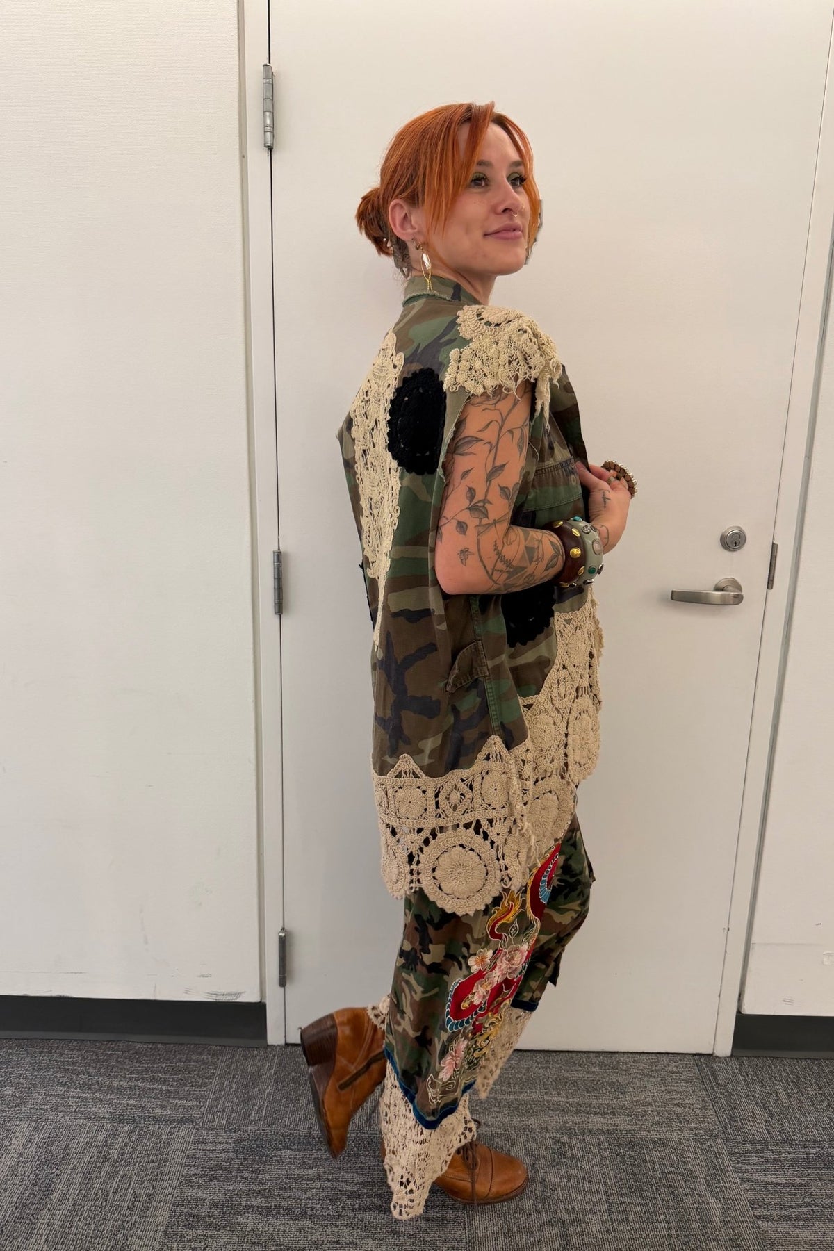 Preorder Ships In October Hidden Meadows Vest-Camo - Boho Wanderlust Boutique Jaded Gypsy