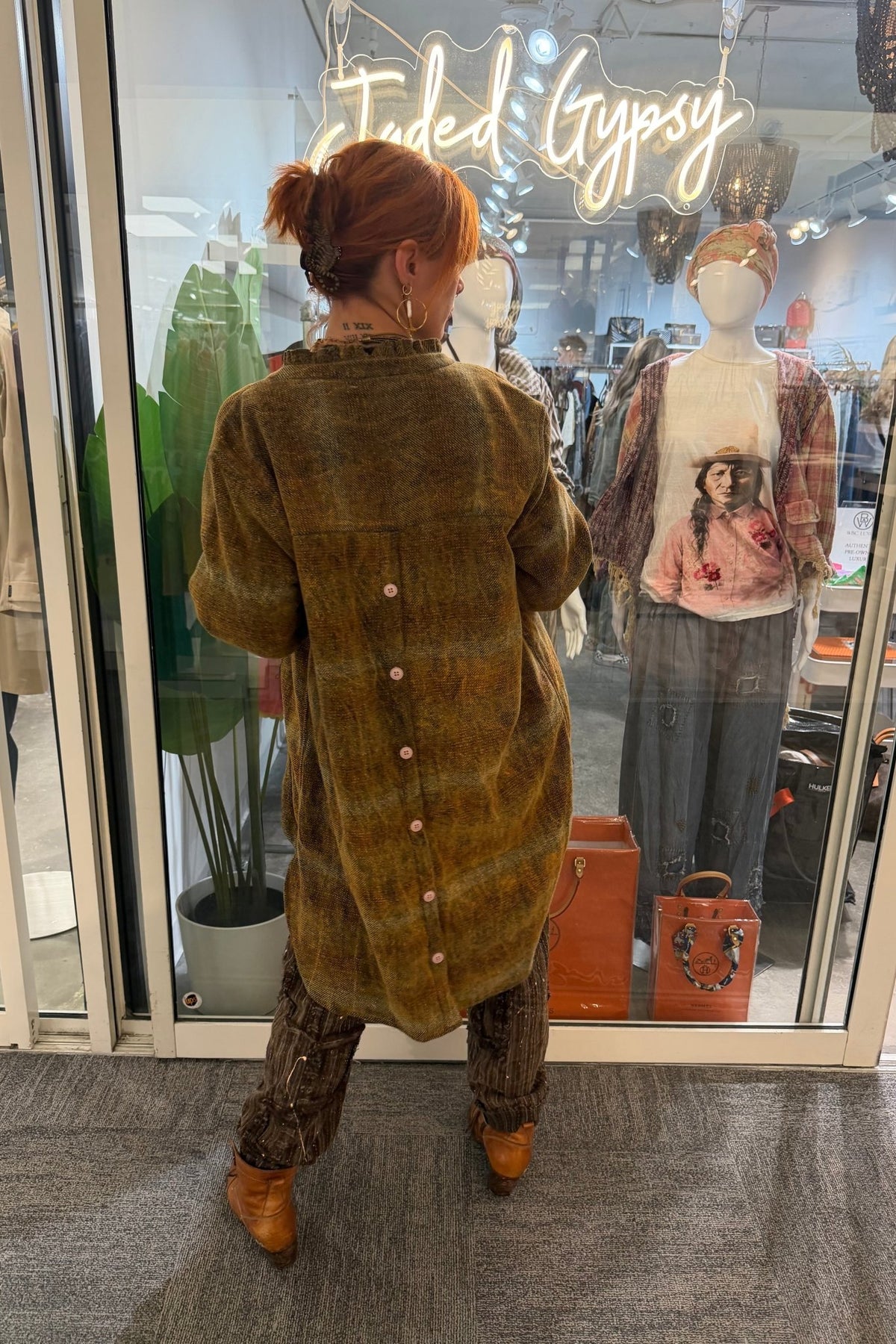 Preorder Ships Out in December Keepsake Jacket- Mustard Plaid - Boho Wanderlust Boutique Jaded Gypsy