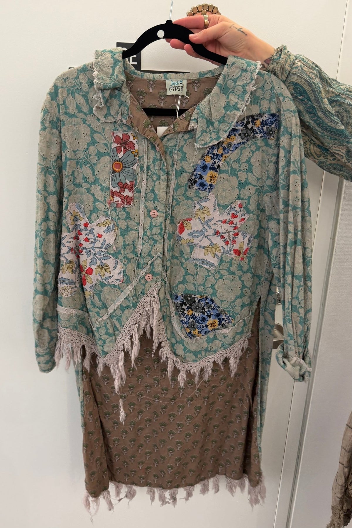 Preorder Ships Out In November Peaceful Morning Jacket- Peace - Boho Wanderlust Boutique Jaded Gypsy